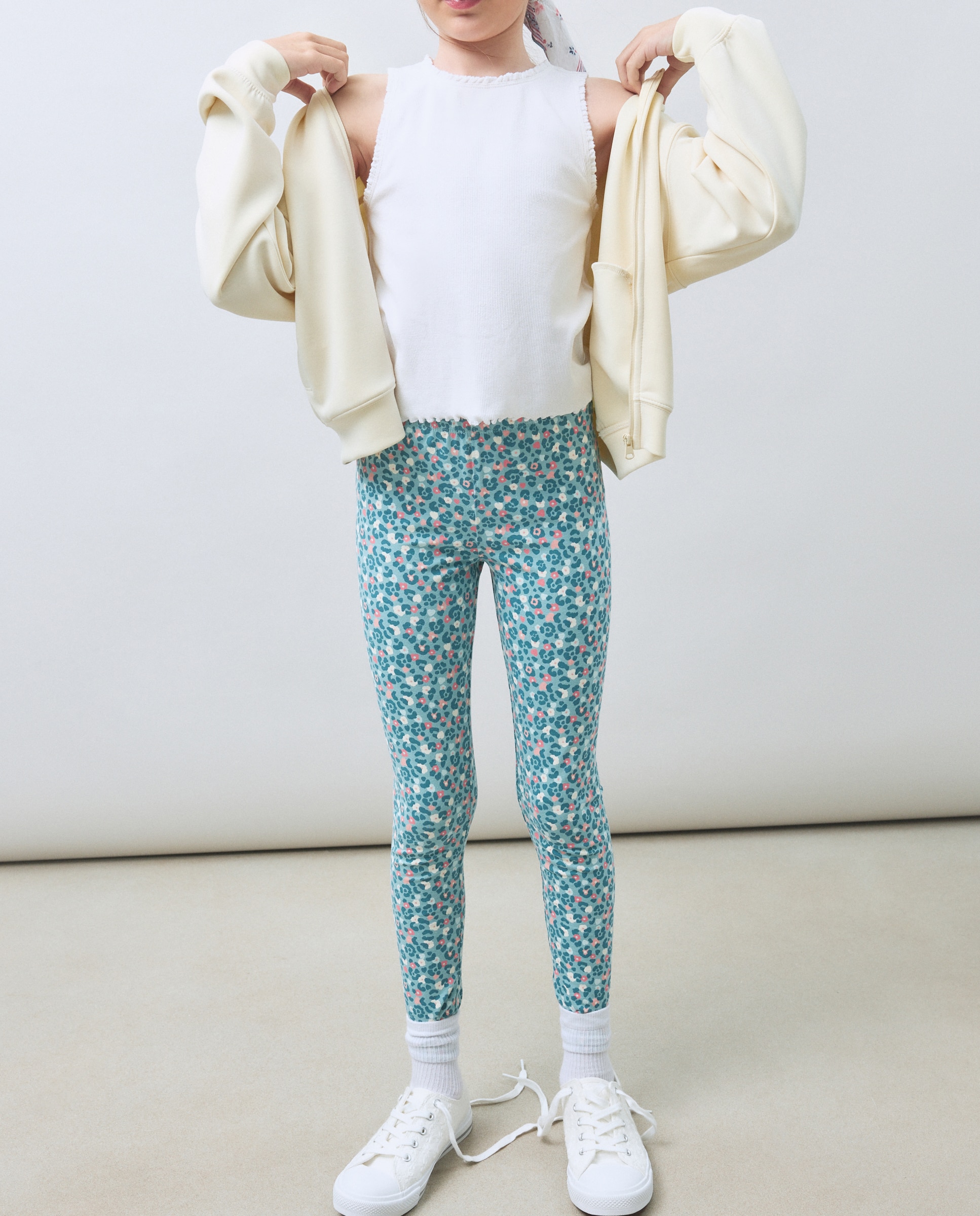 Leggings Básicas Estampadas Kids El Corte Inglés Verde-2