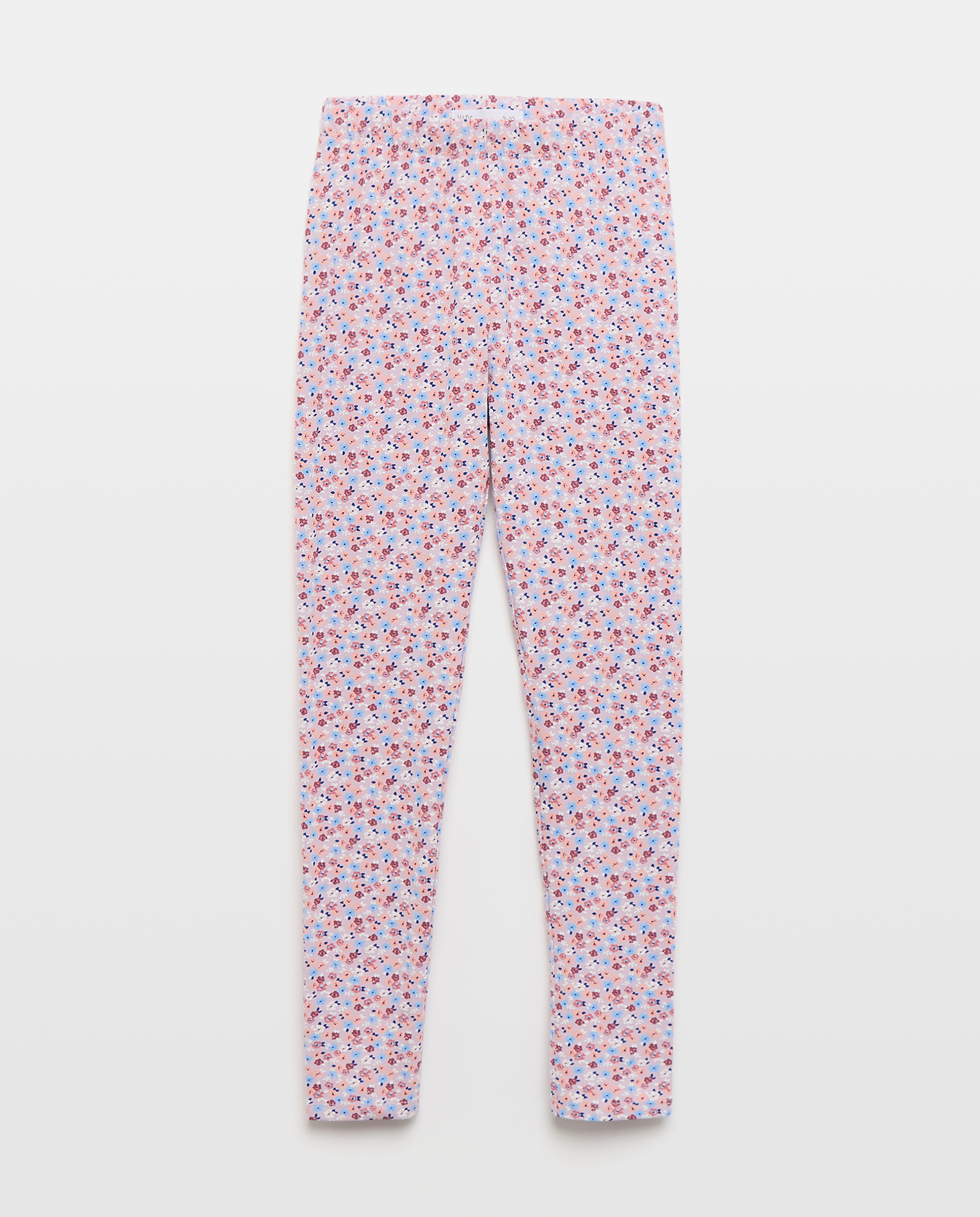Leggings Básicas com Estampado Floral Kids El Corte Inglés Rosa-4