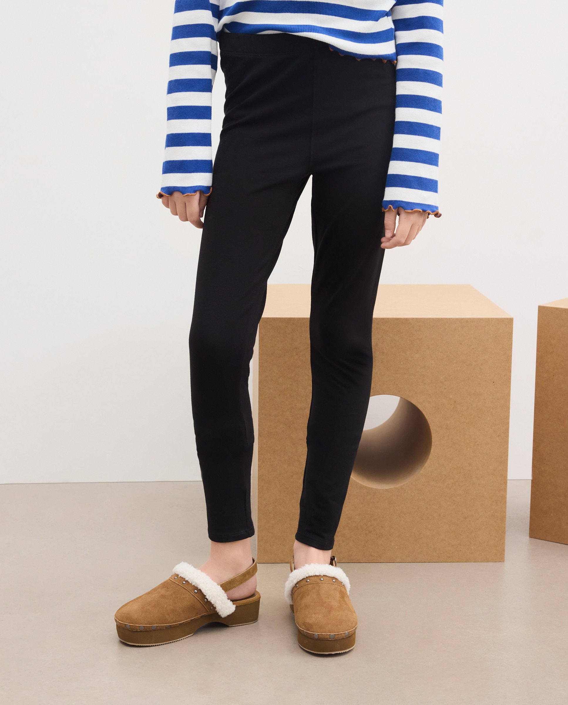 Imagen 2 de Legging básico liso de niña - Kids El Corte Inglés - Negro Negro