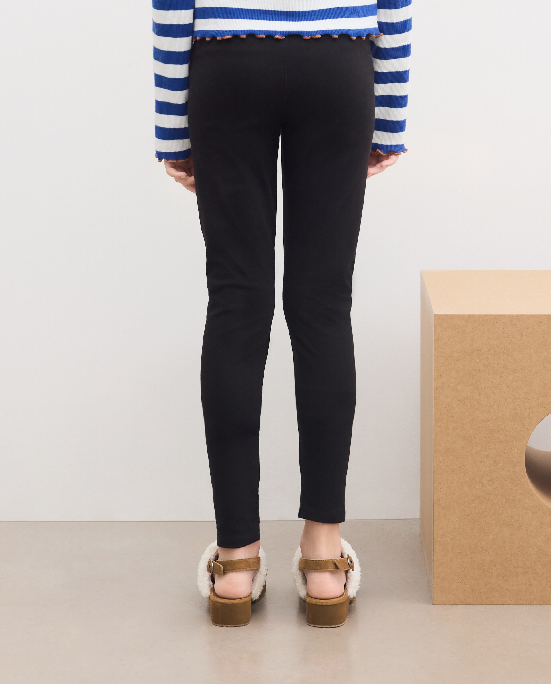 Imagen 3 de Legging básico liso de niña - Kids El Corte Inglés - Negro Negro