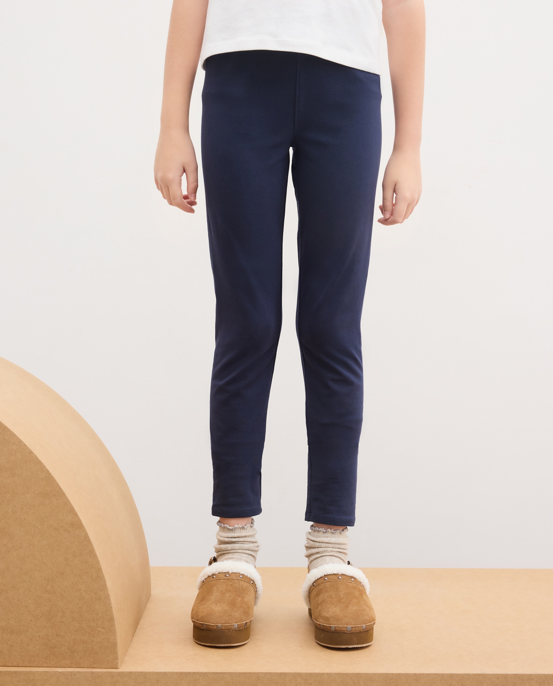 Leggings Básicas Lisas Kids El Corte Inglés Azul-marinho-2