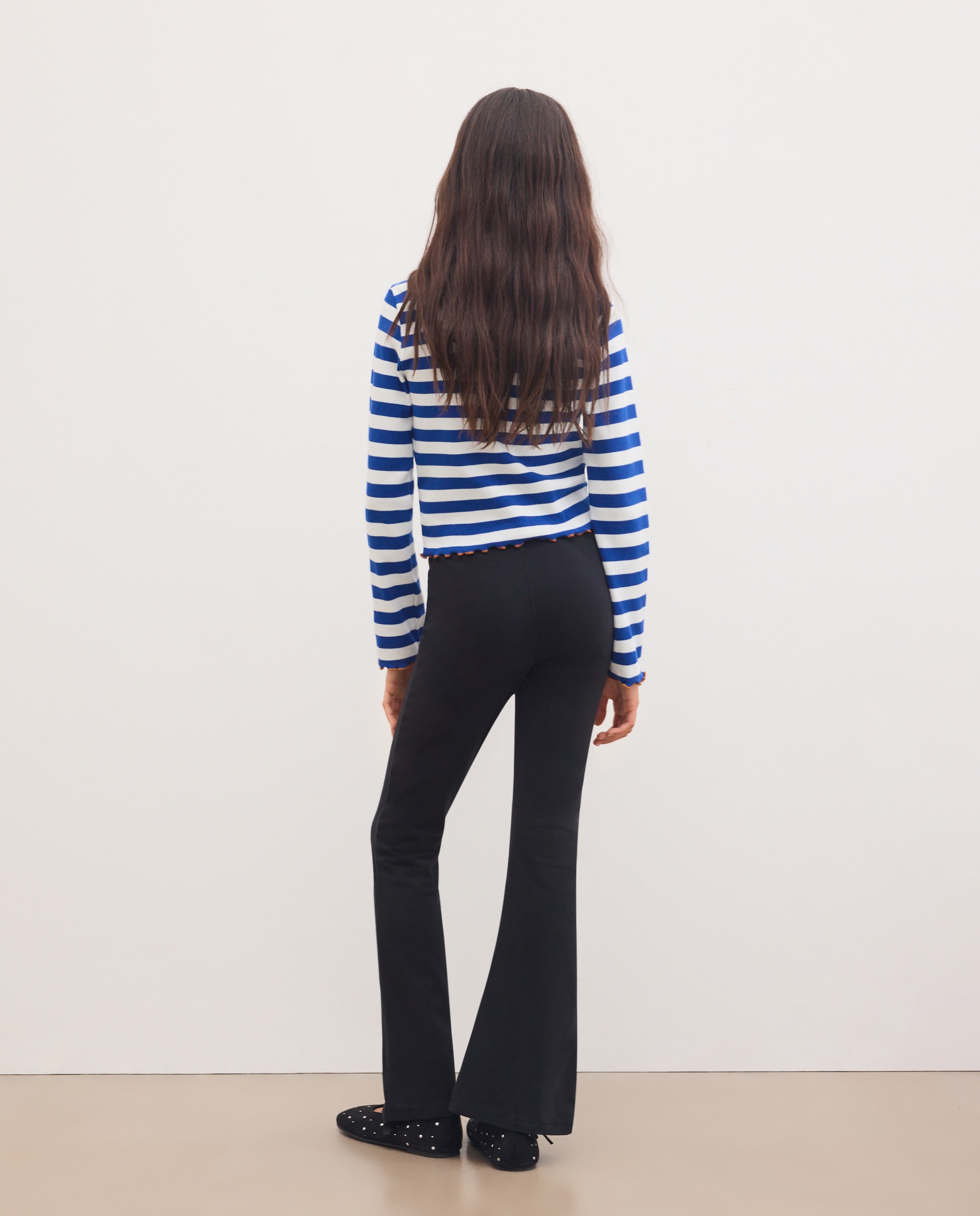 Legging ligero flare de niña - Kids El Corte Inglés - Negro Negro-3