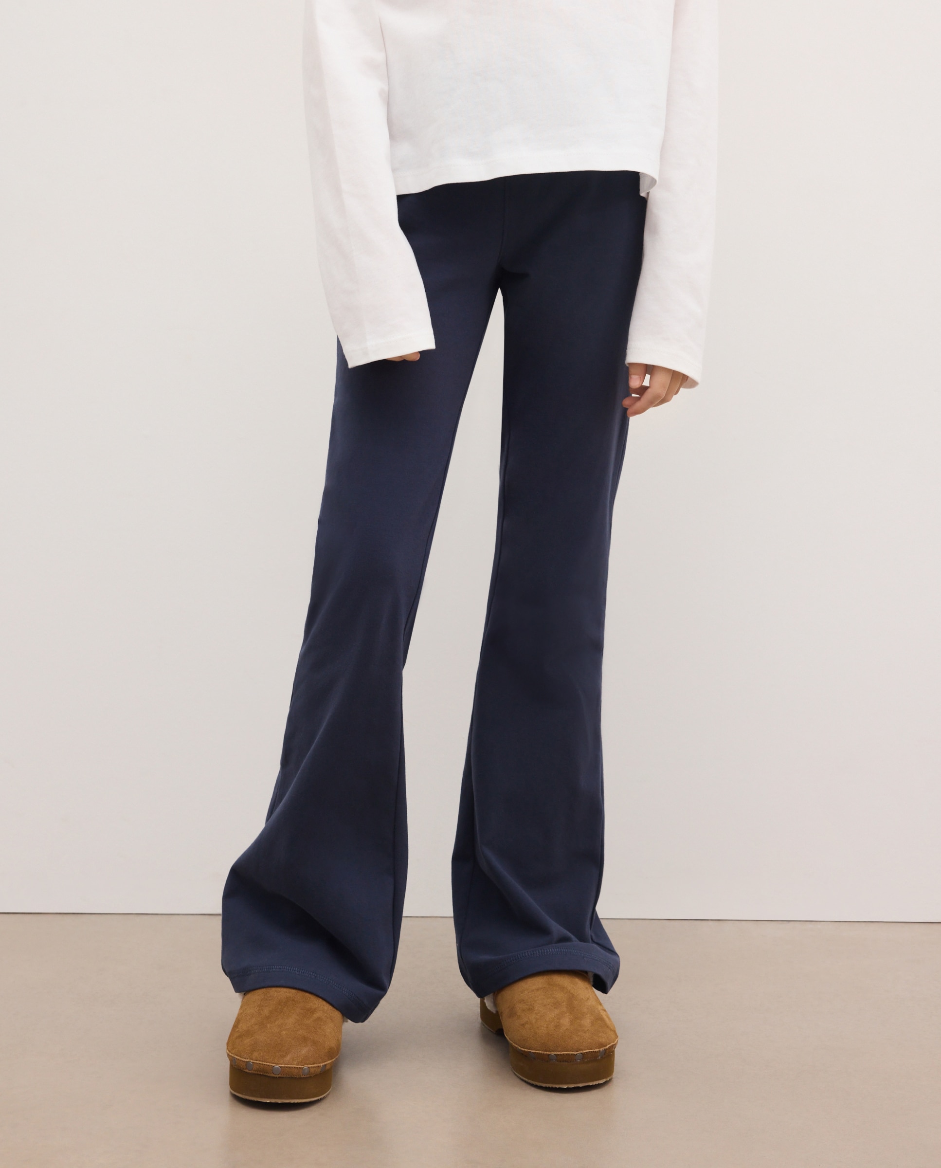 Legging ligero flare de niña - Kids El Corte Inglés - Azul marino Azul marino-2