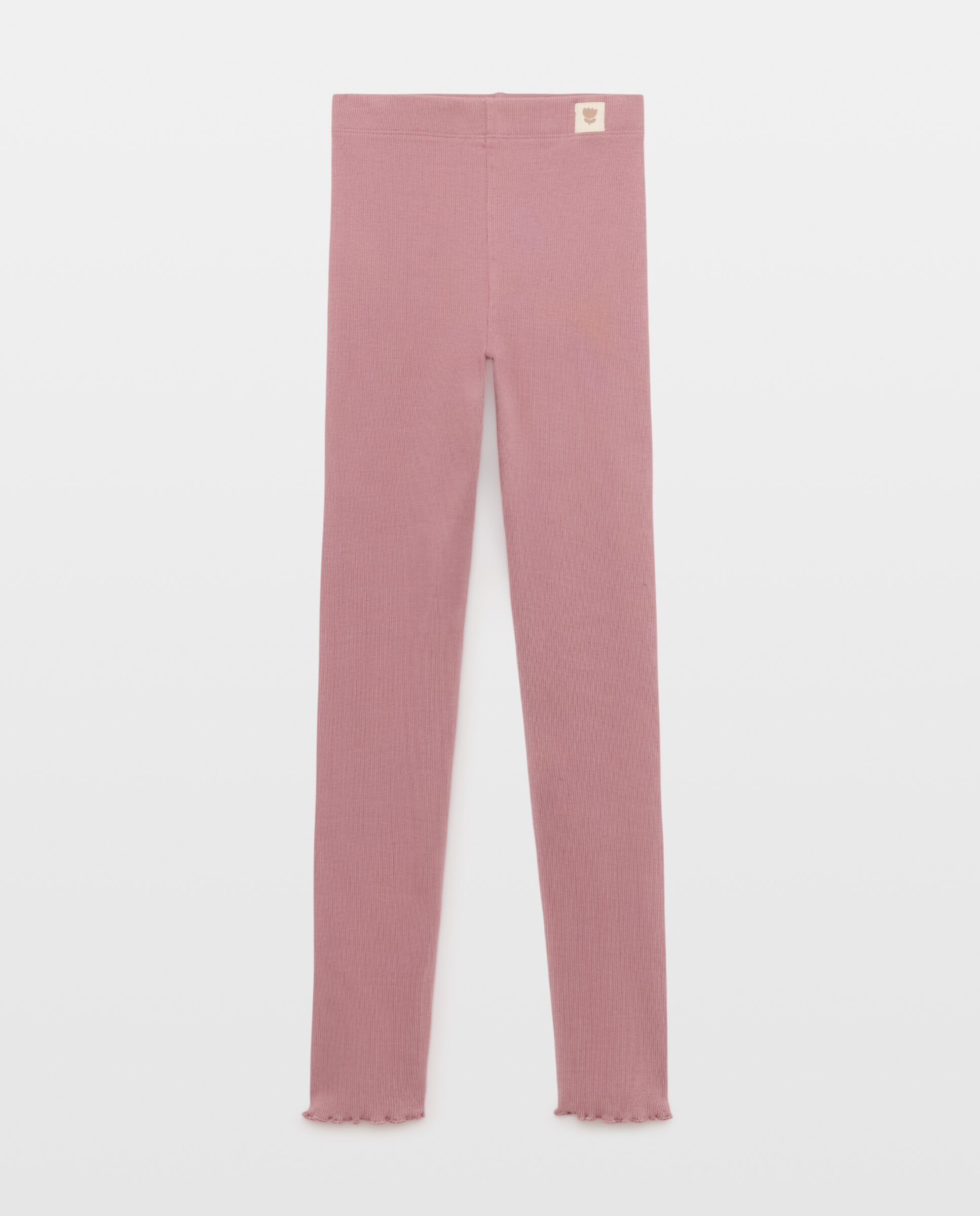 Legging liso rib de niña - Kids El Corte Inglés - 284 Lila 284 Lila-4