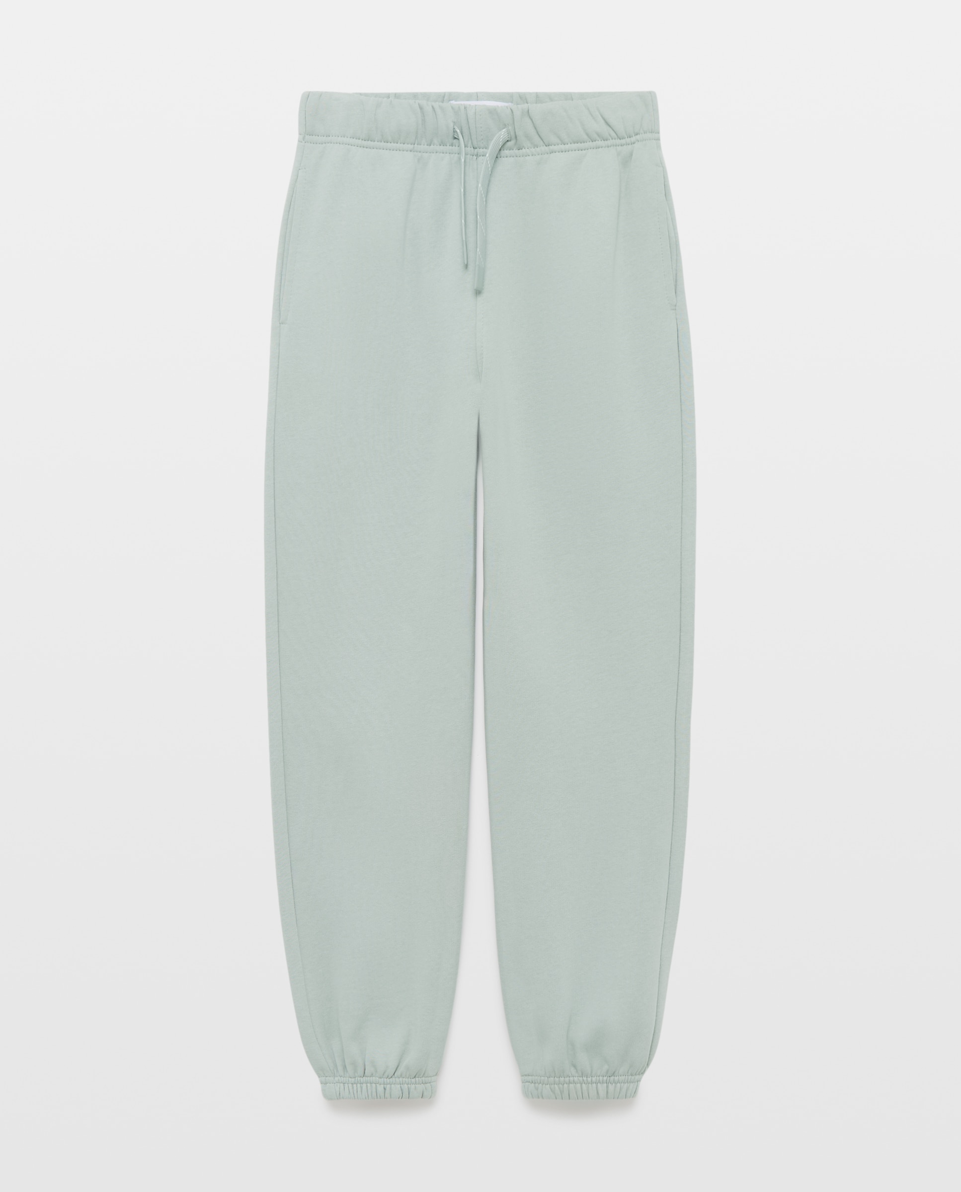 Pantalón básico felpa de niña - Kids El Corte Inglés - Verde Verde-4