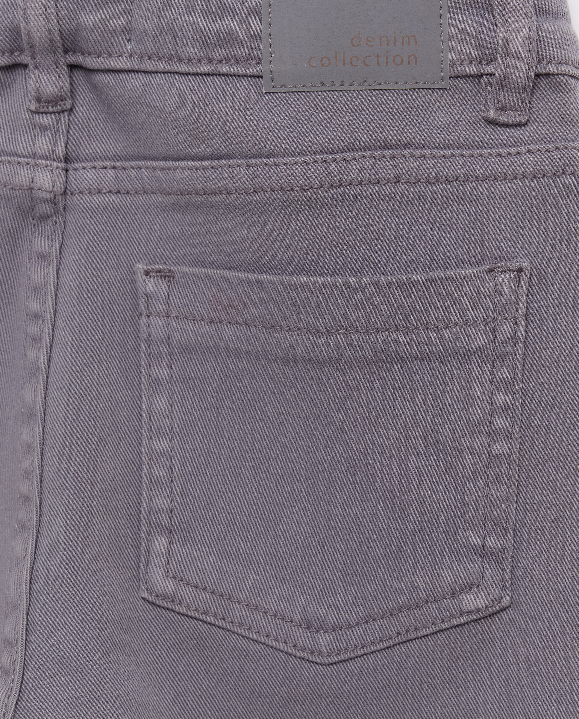 Jeans Flare com Tachas nos Bolsos da Frente Kids El Corte Inglés Chumbo-5