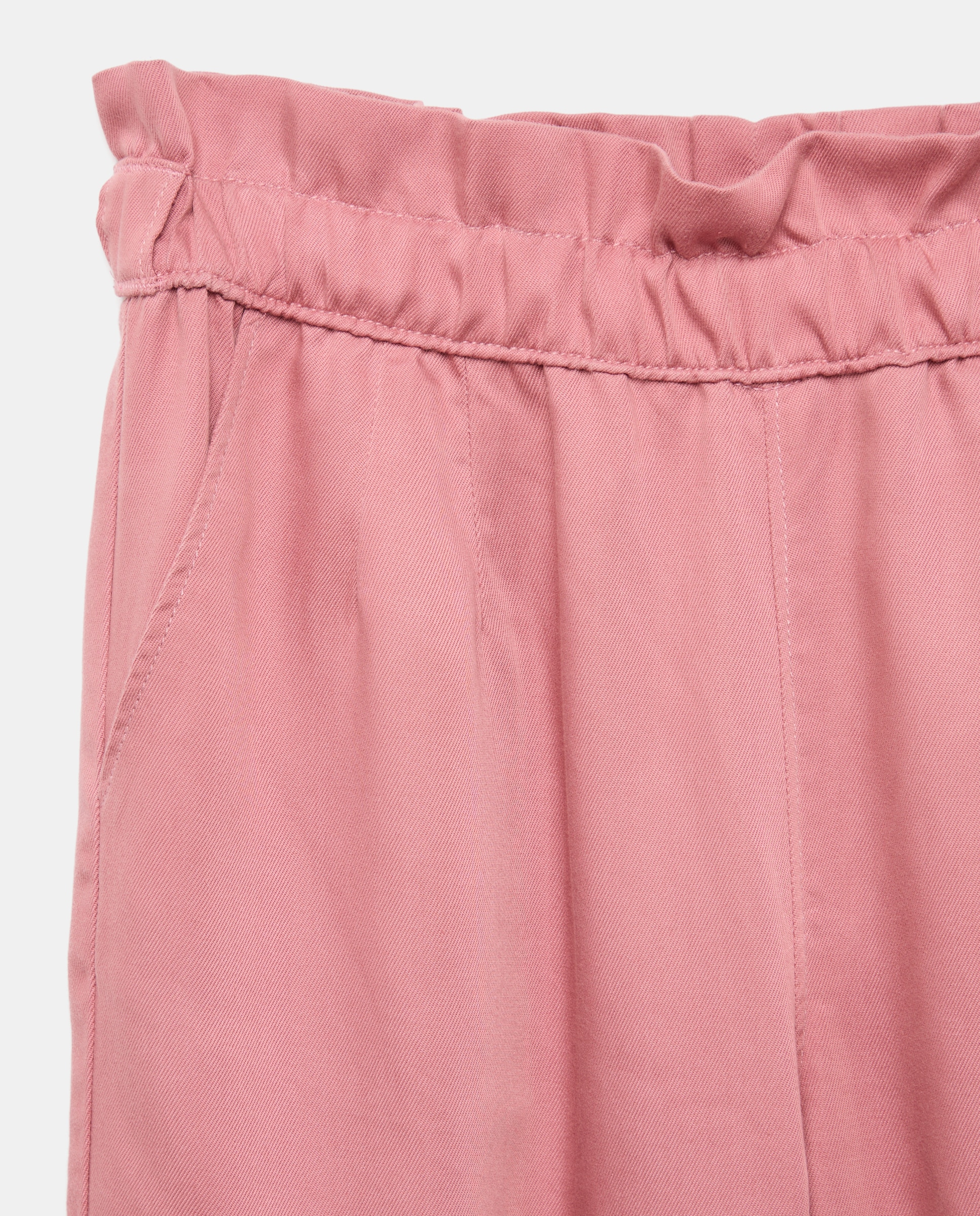 Calças Cargo de Tencel Kids El Corte Inglés Ameixa-5