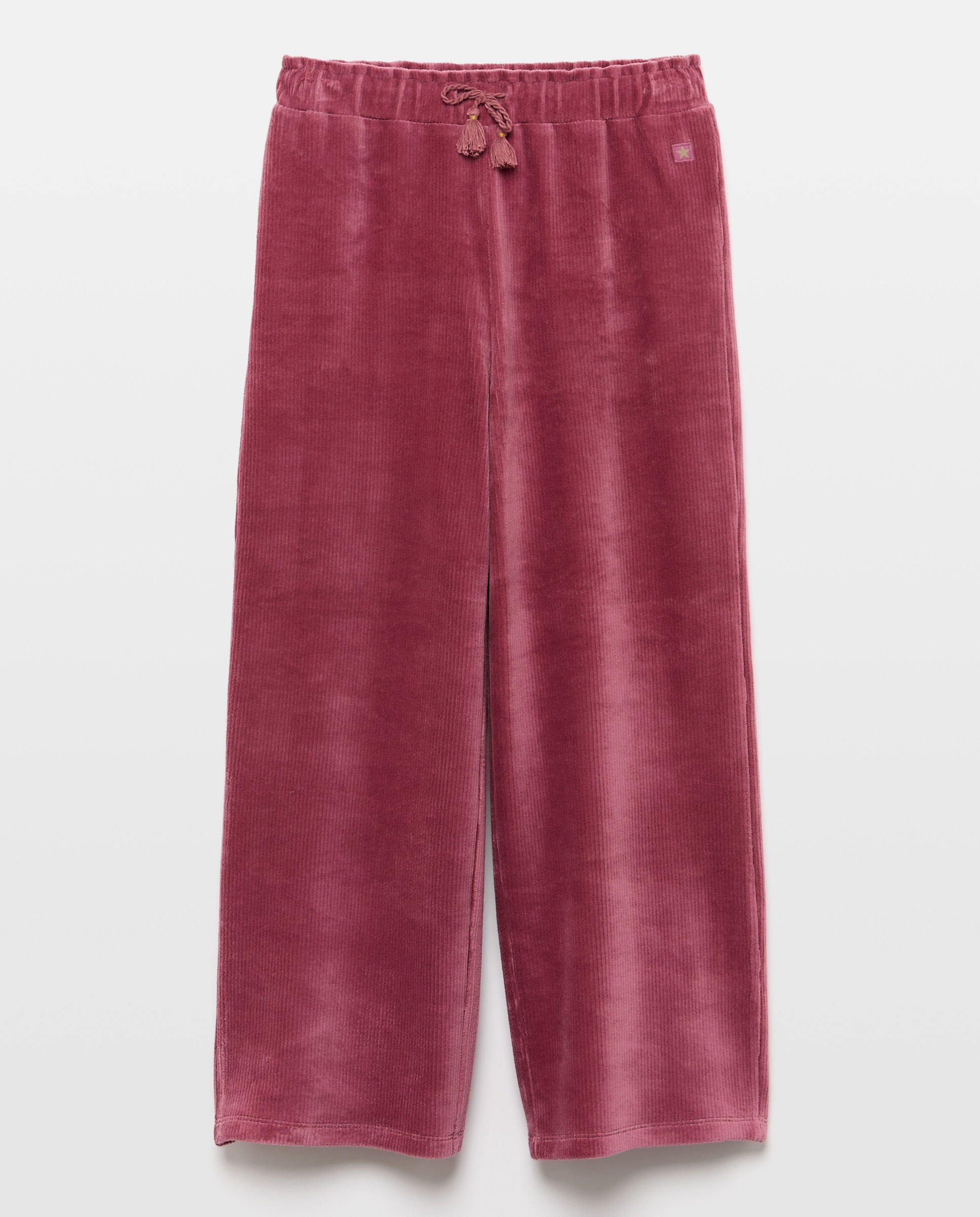 Pantalón culotte pana elástica liso de niña - Kids El Corte Inglés - 200 Rosa 200 Rosa-1