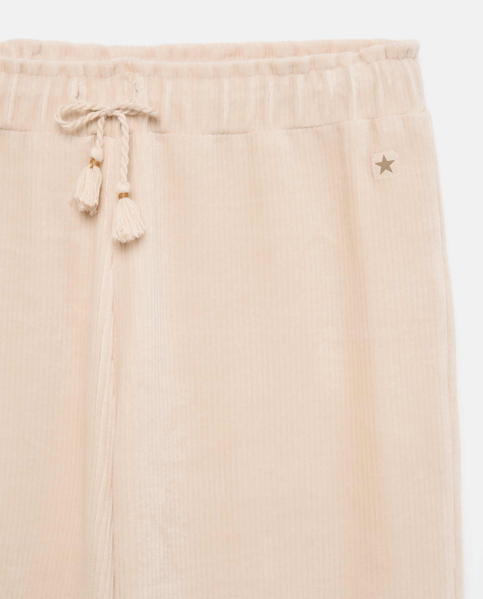 Pantalón culotte pana elástica liso de niña - Kids El Corte Inglés - 120 Crudo 120 Crudo-2