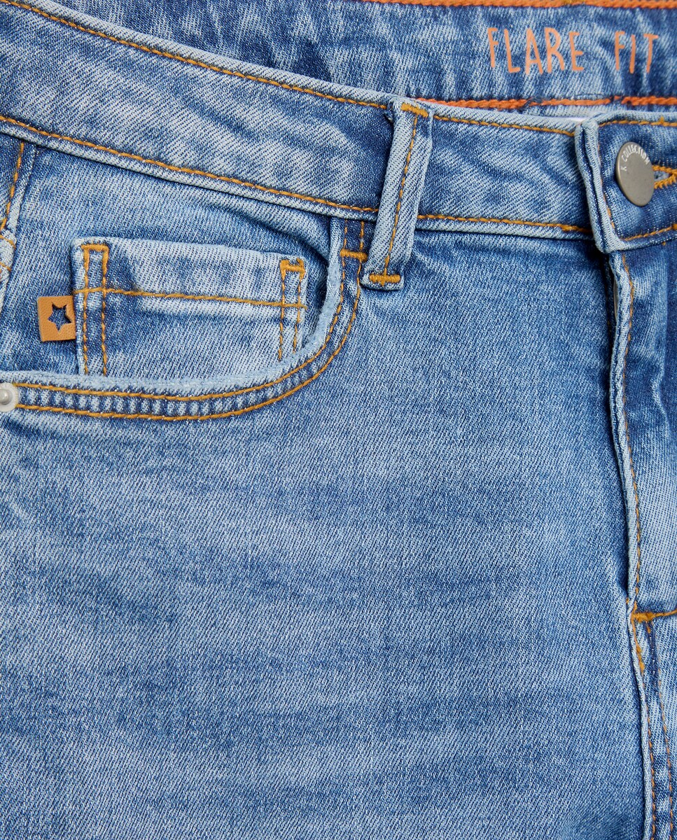 Jeans Básicas Azul pálido-2