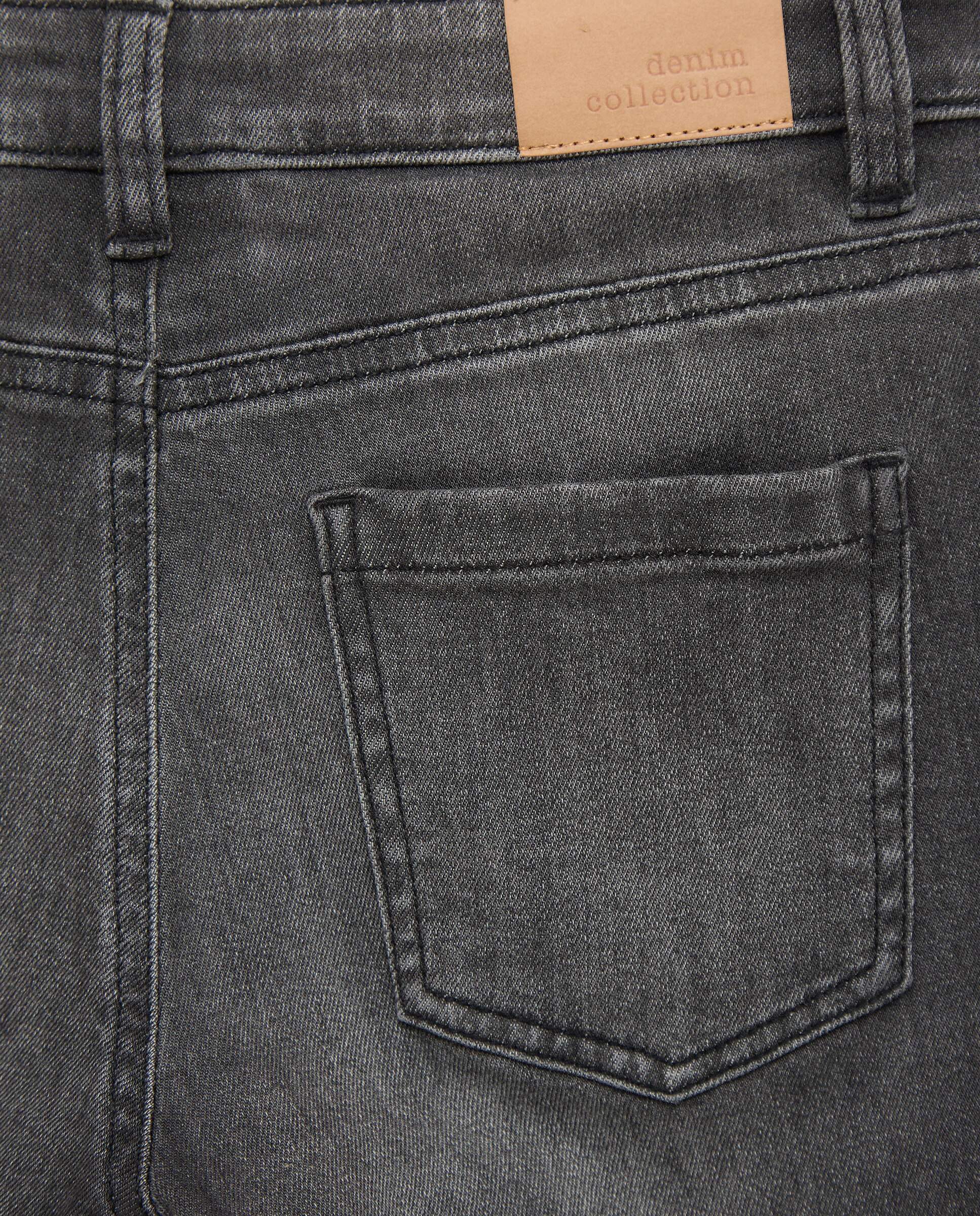 Jeans Flare com Bolsos à Frente e Botões à Vista Kids El Corte Inglés Preto Intenso-5
