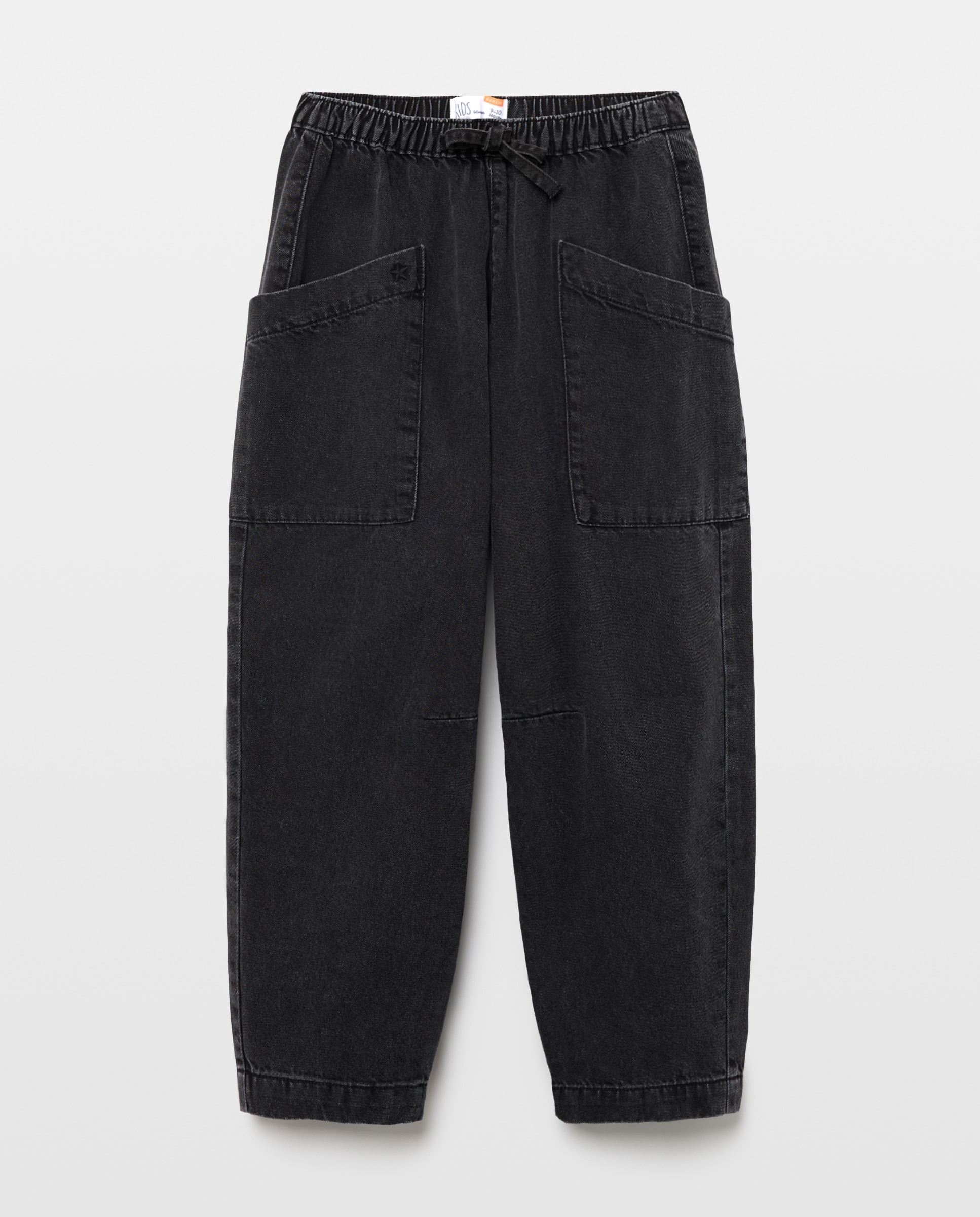 Jeans com Cintura Elástica Kids El Corte Inglés Preto Intenso-2