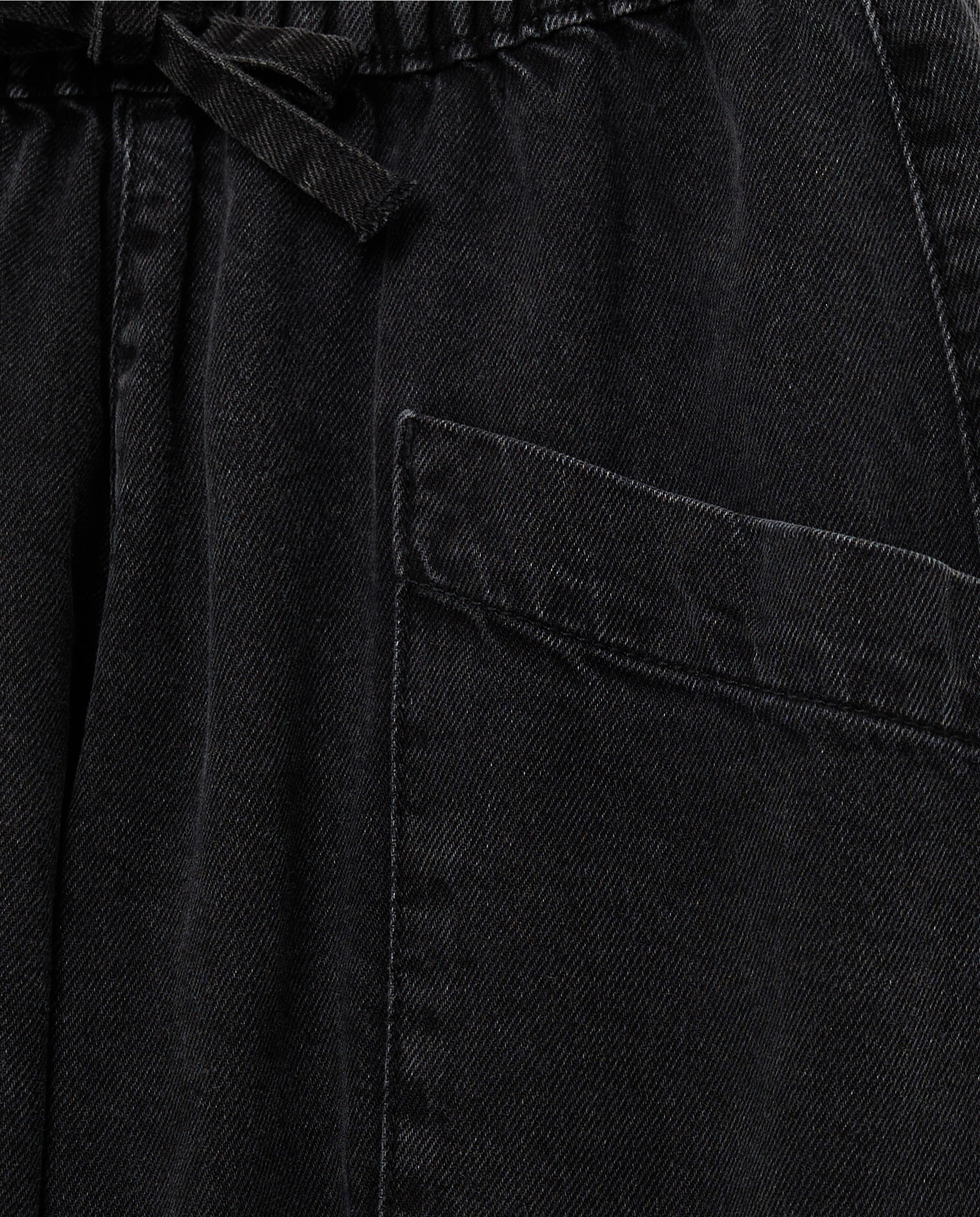 Jeans com Cintura Elástica Kids El Corte Inglés Preto Intenso-3