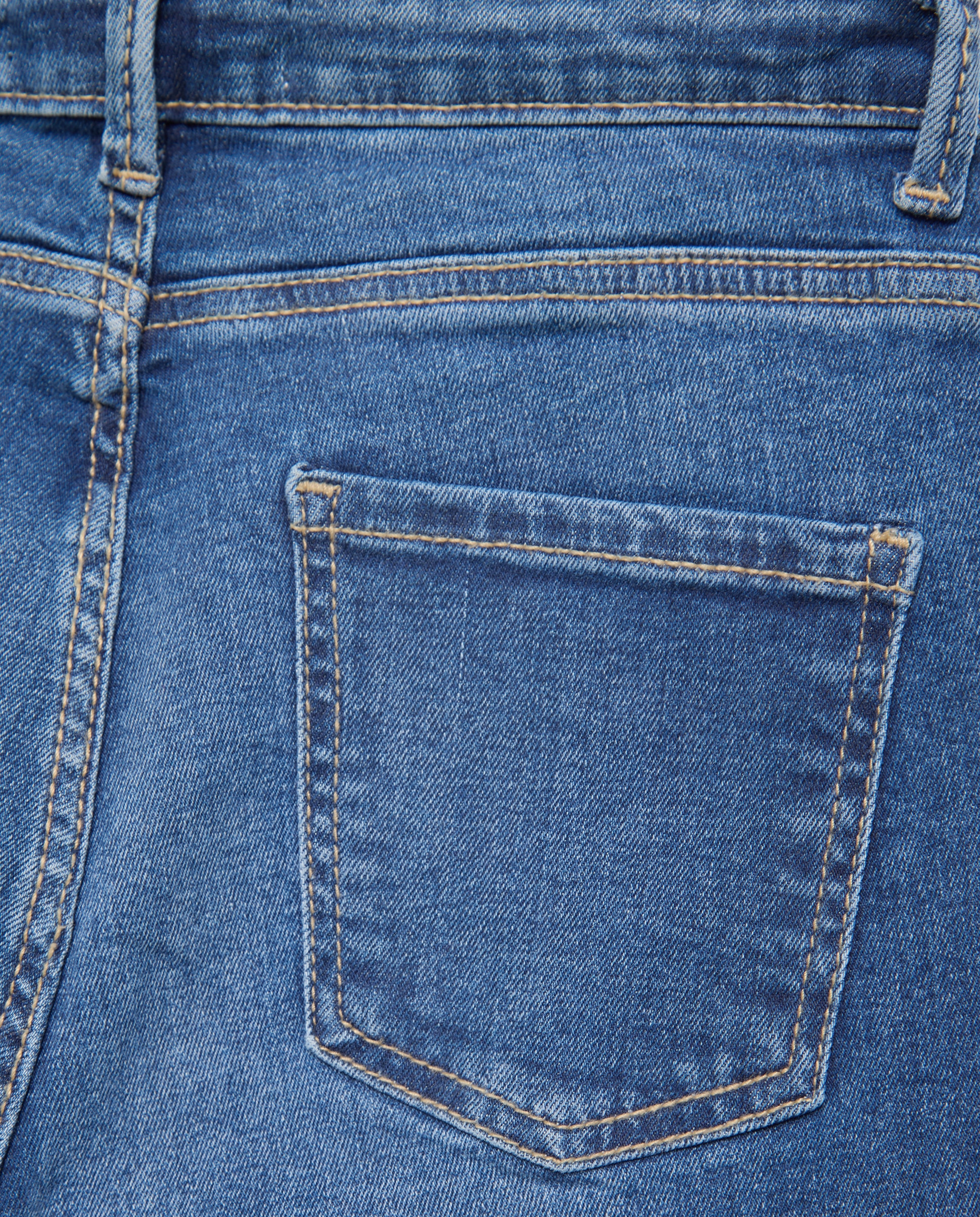 Pantalón denim flare all over irregular strasses de niña - Kids El Corte Inglés - Azul pálido Azul pálido-5