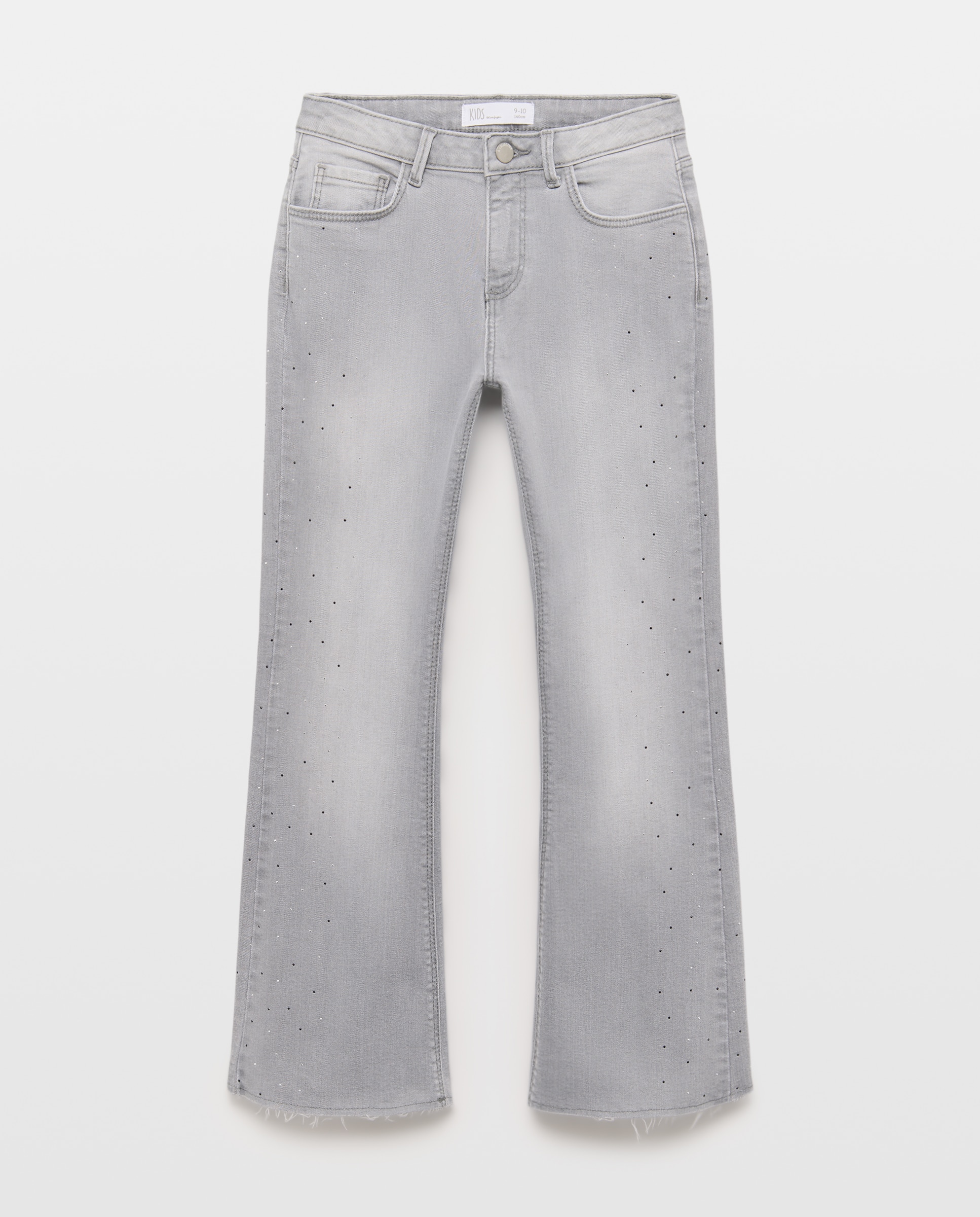 Imagem 0 de Jeans Flare com All Over Print Irregular de Strasses