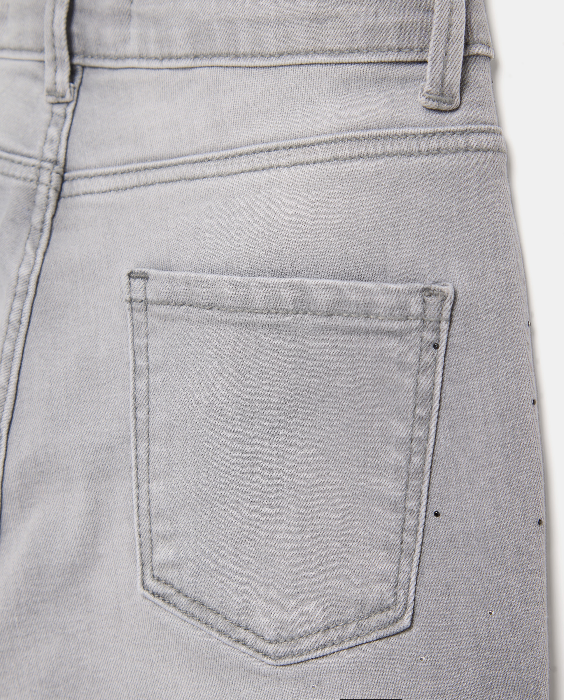 Jeans Flare com All Over Print Irregular de Strasses Kids El Corte Inglés Cinzento-2