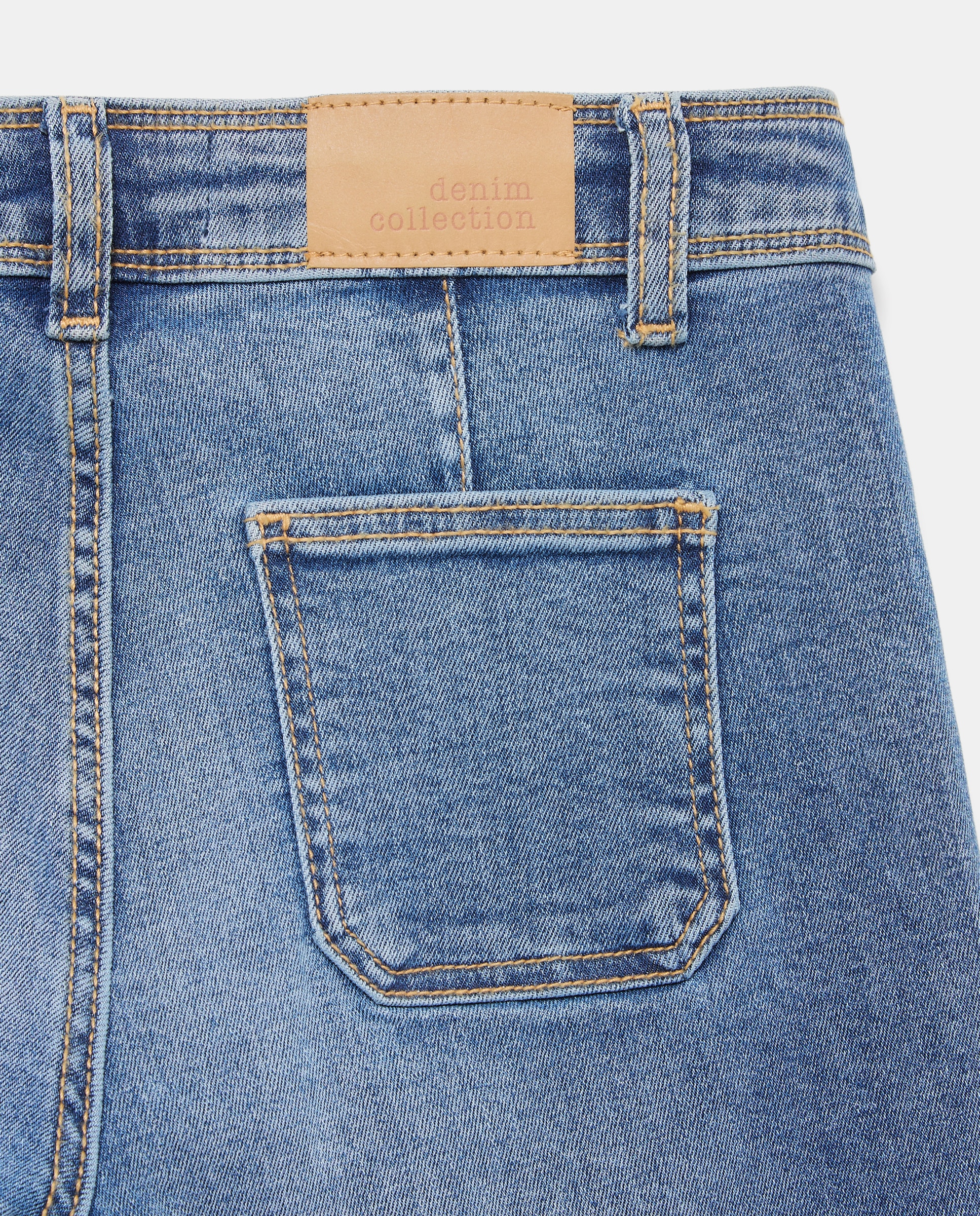 Jeans Lisas - Marine Azul pálido-2