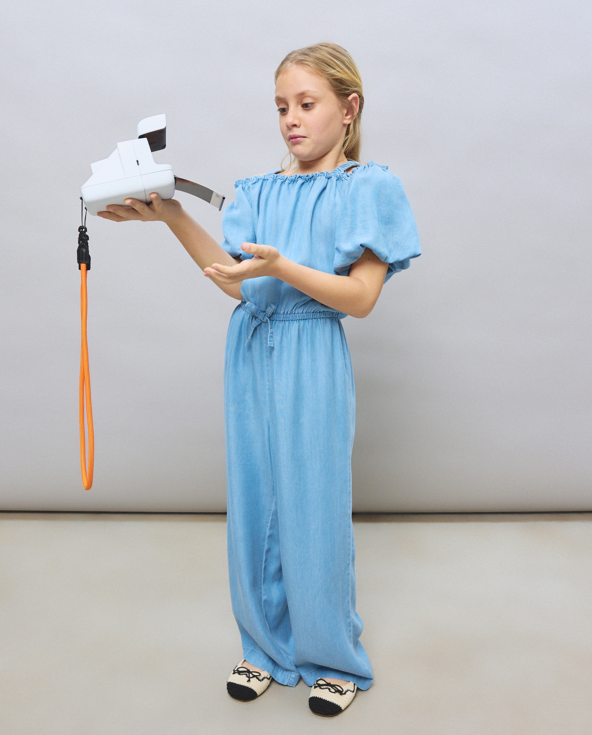 Macacão com Manga pelo Cotovelo e Alças de Tencel Kids El Corte Inglés Azul pálido-2