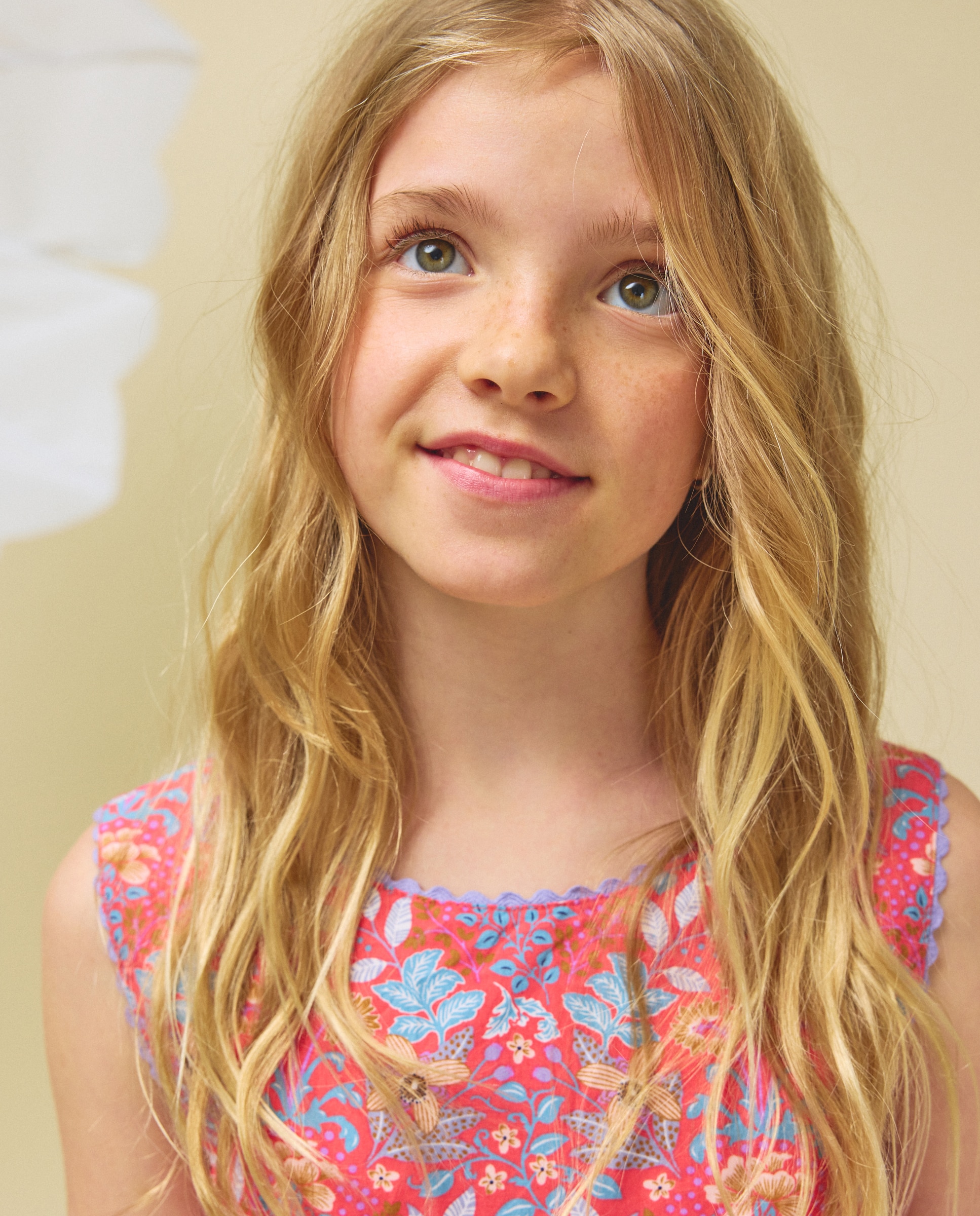 Vestido de Popelina com Costas Cruzadas Kids El Corte Inglés Vermelho-4