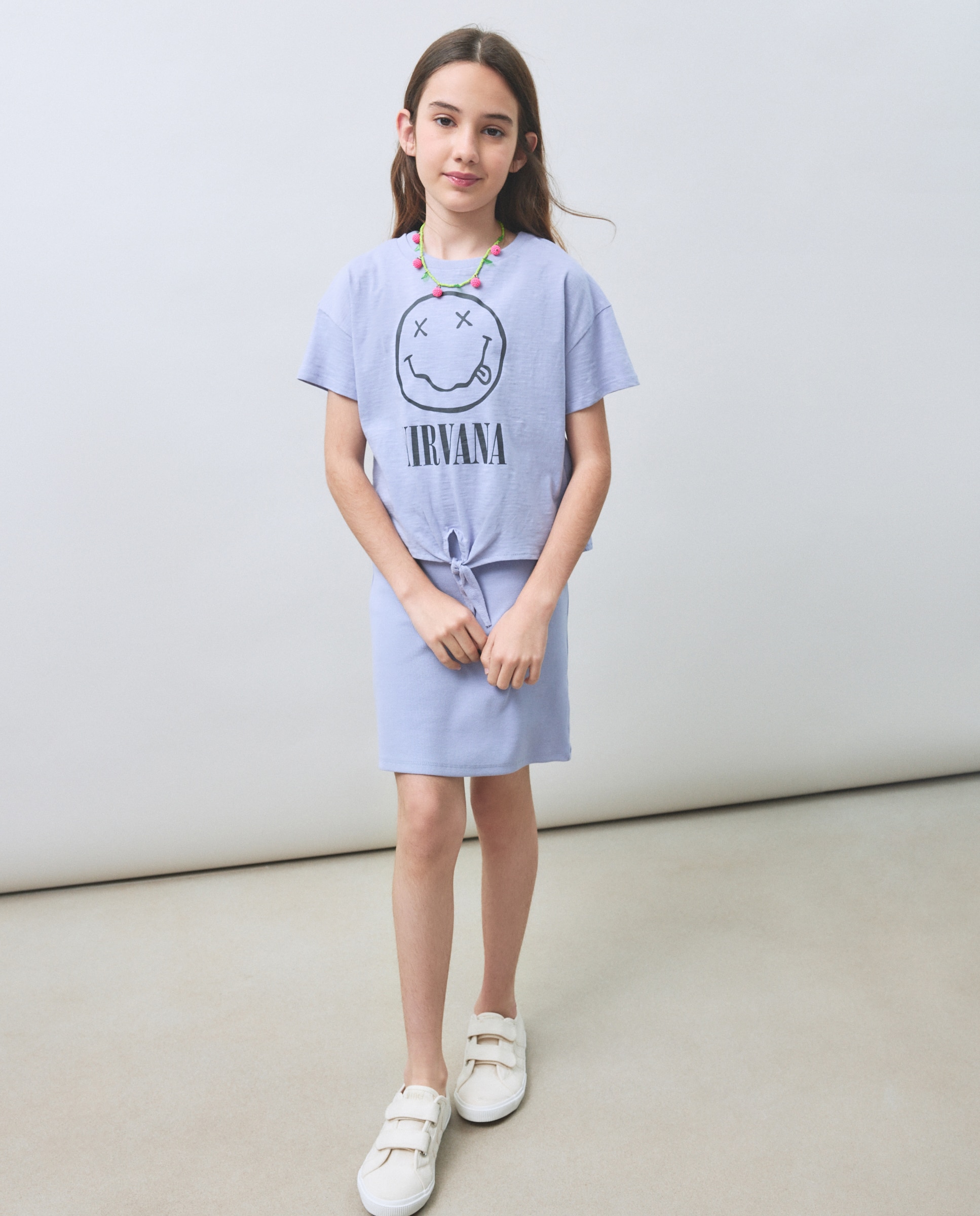 Imagem 0 de Vestido com Estampado Nirvana e Tie Dye