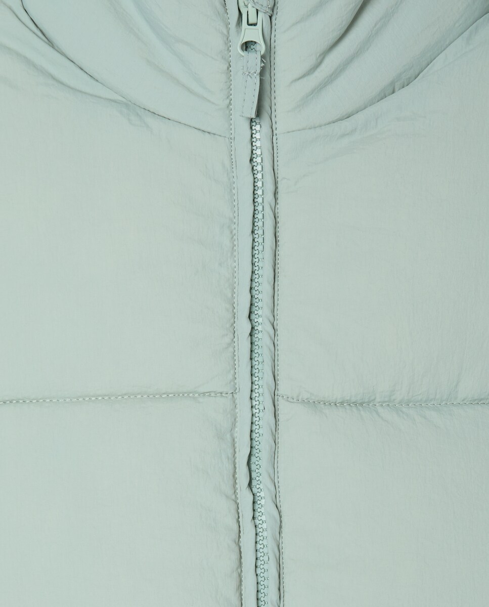 Colete Oversize Acolchoado Liso Sabão-5