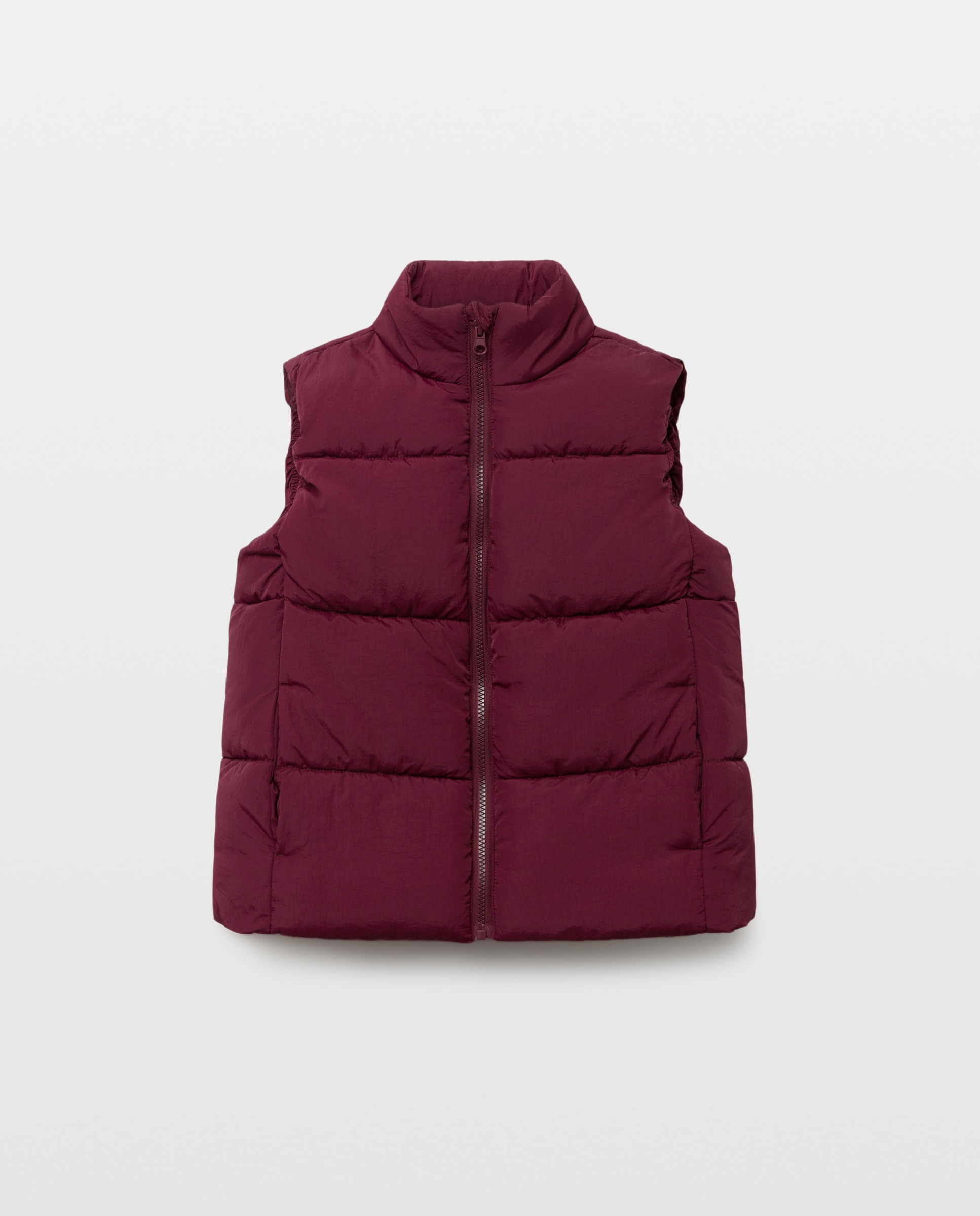 Colete Liso Oversize Ameixa-4