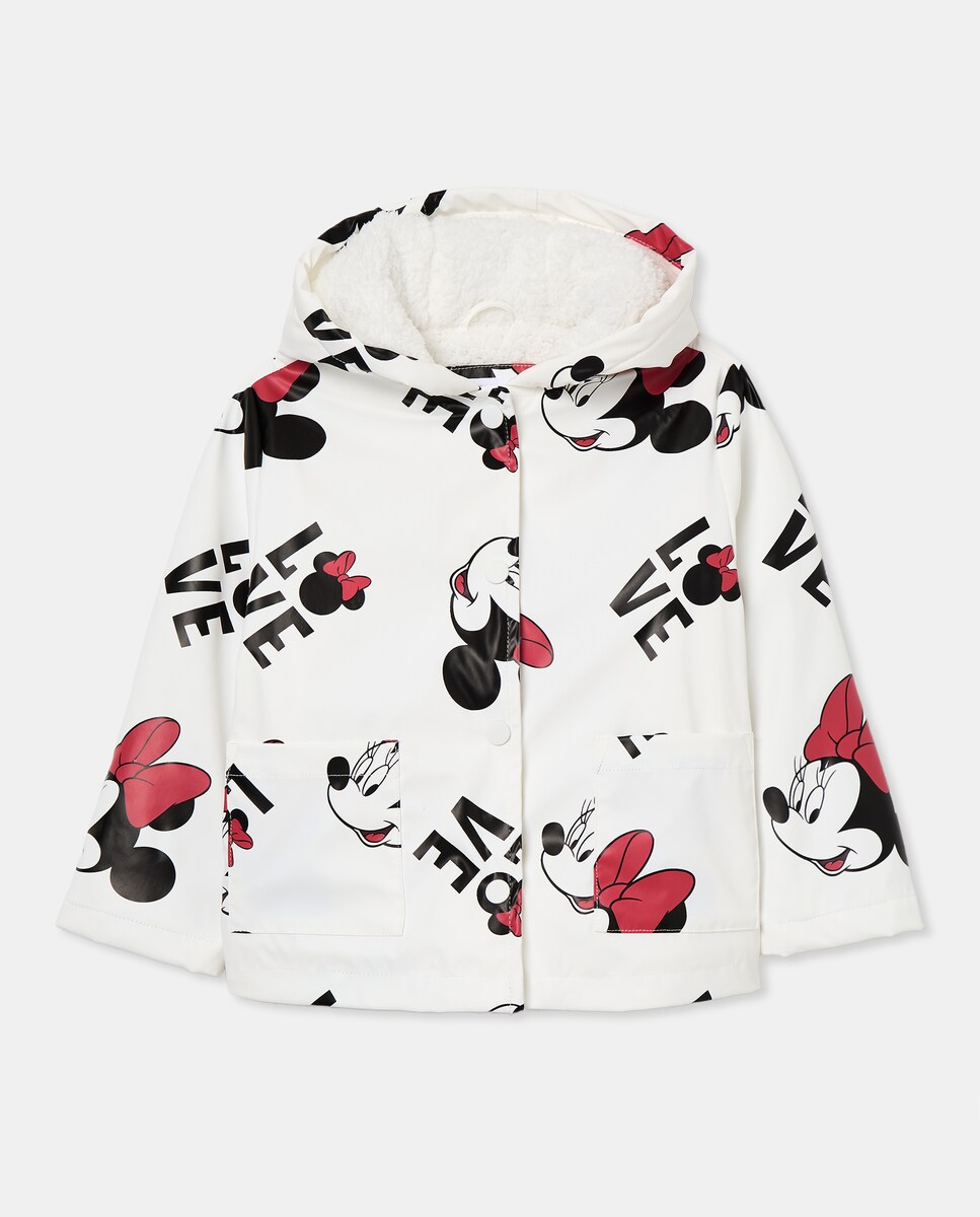 Imagem 0 de Parka Engomada com All Over Print Minnie Mouse