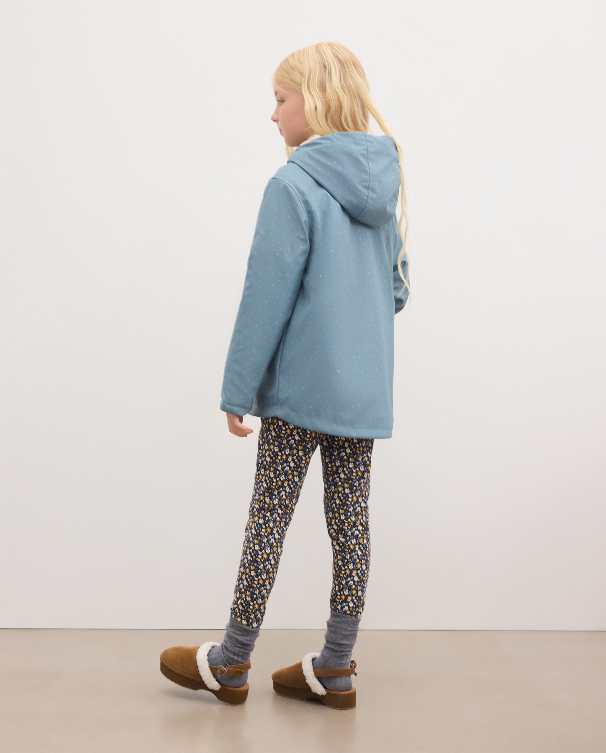 Impermeável Engomado com All Over Print Mini de Fantasia Kids El Corte Inglés Azul-3