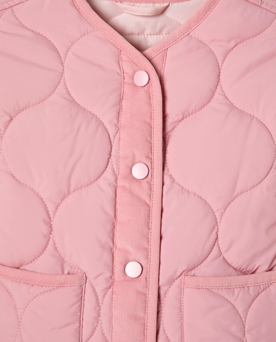 Sapatilhas Acolchoadas com Ondas e Vivos de Bombazina Fina a Condizer 282 Malva-6