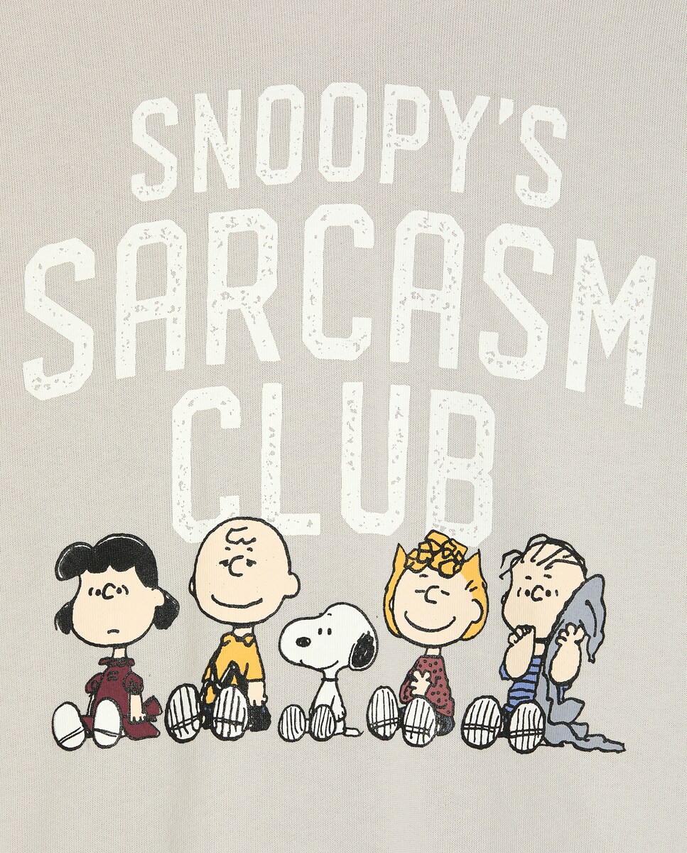 Sweatshirt Fechada com Capuz Soy e Amigos Cinzento-5