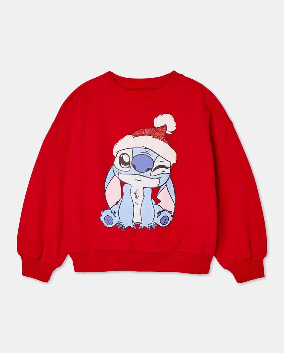 Imagem 0 de Sweatshirt de Decote Redondo Natal Stitch