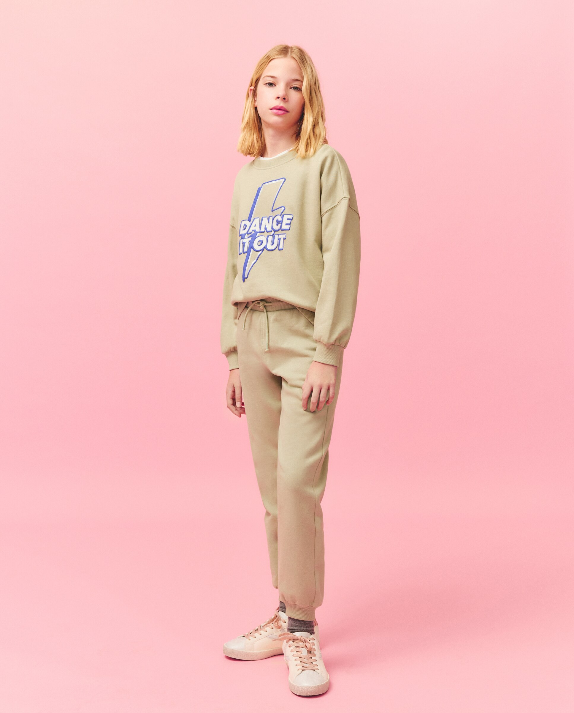 Sweatshirt Básica Kids El Corte Inglés Verde-2