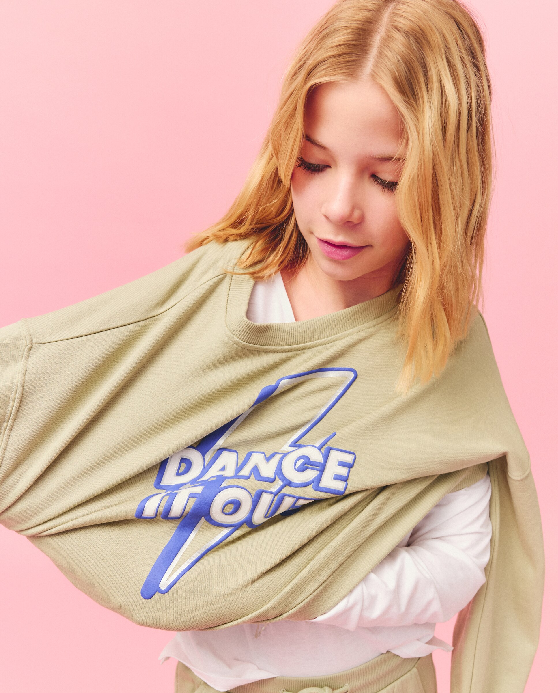 Sweatshirt Básica Kids El Corte Inglés Verde-3
