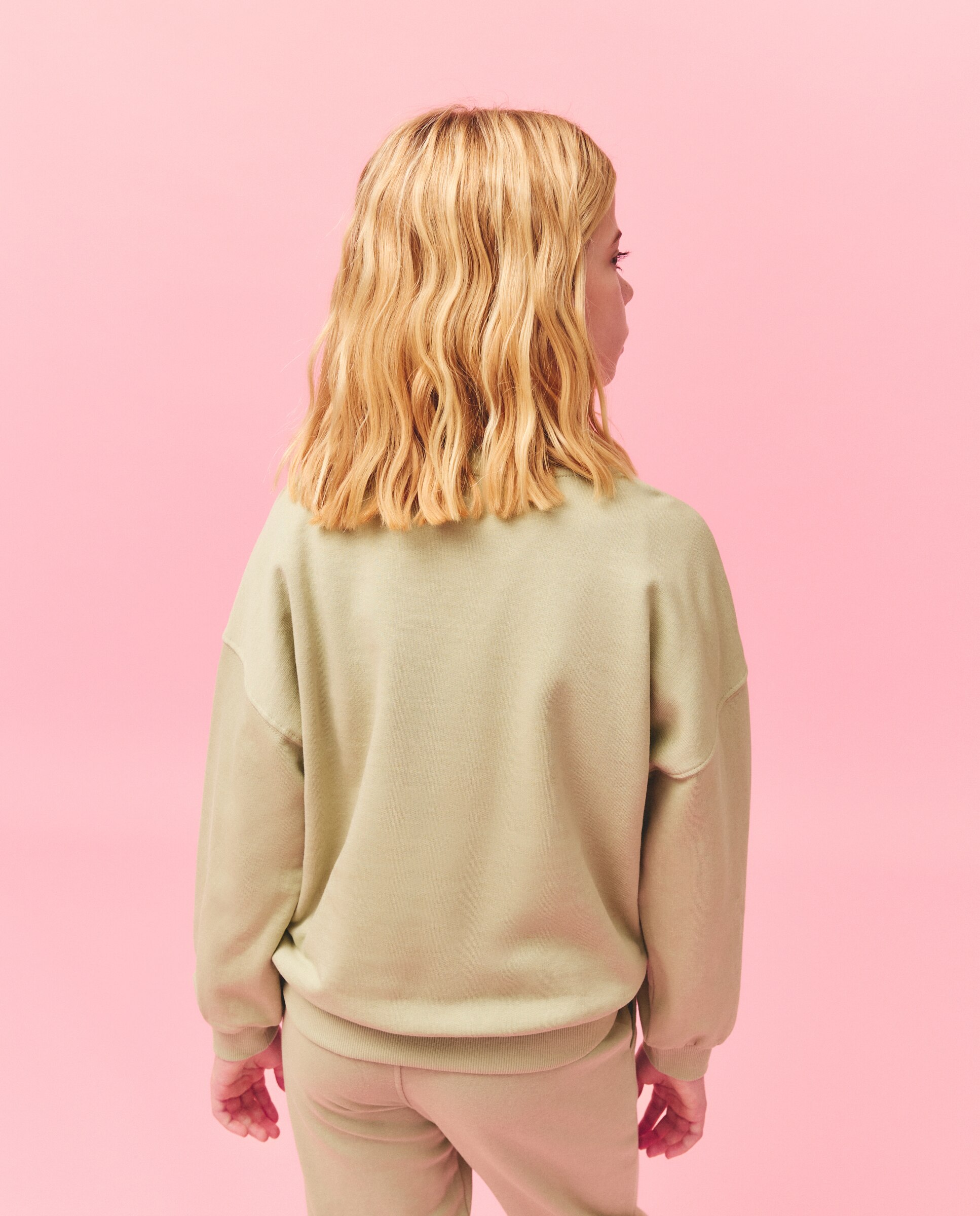 Sweatshirt Básica Kids El Corte Inglés Verde-4