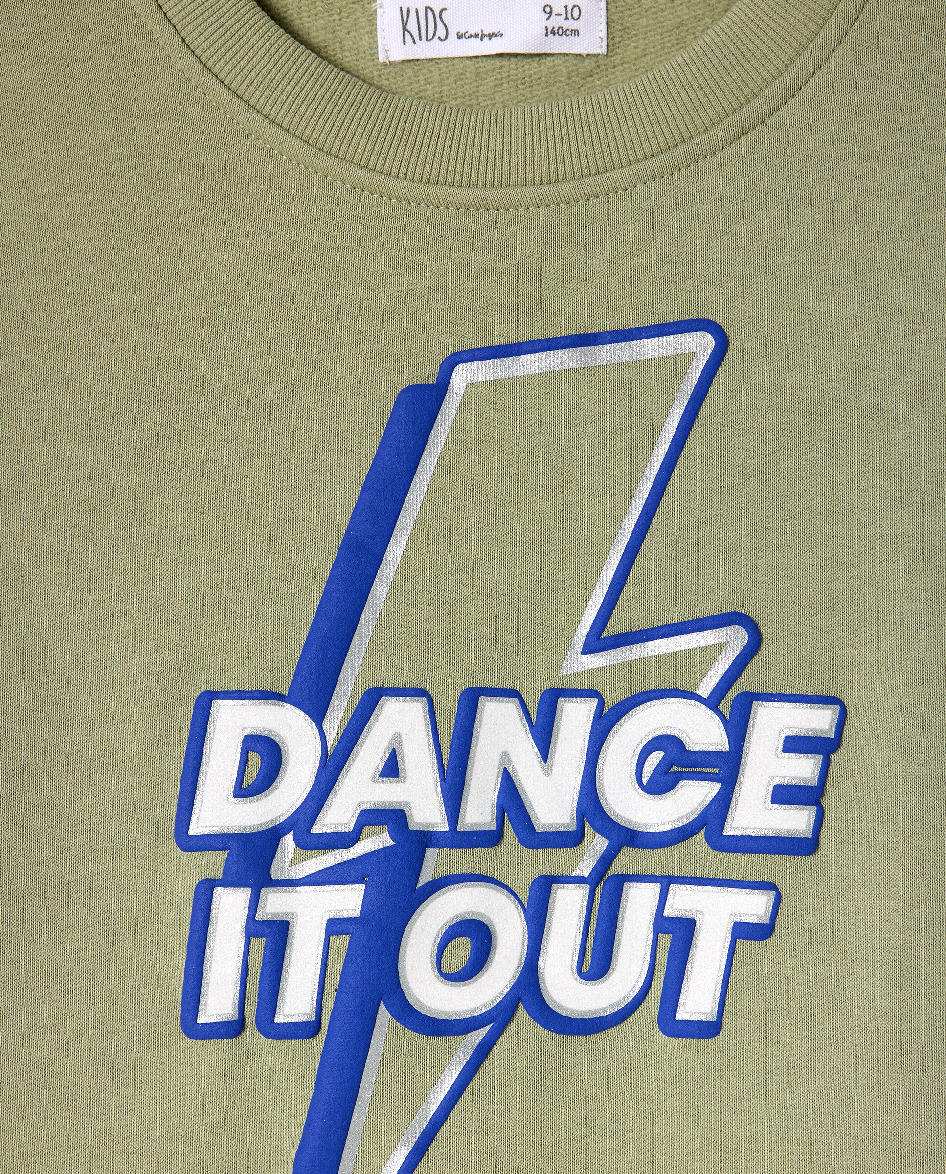 Sweatshirt Básica Verde-6