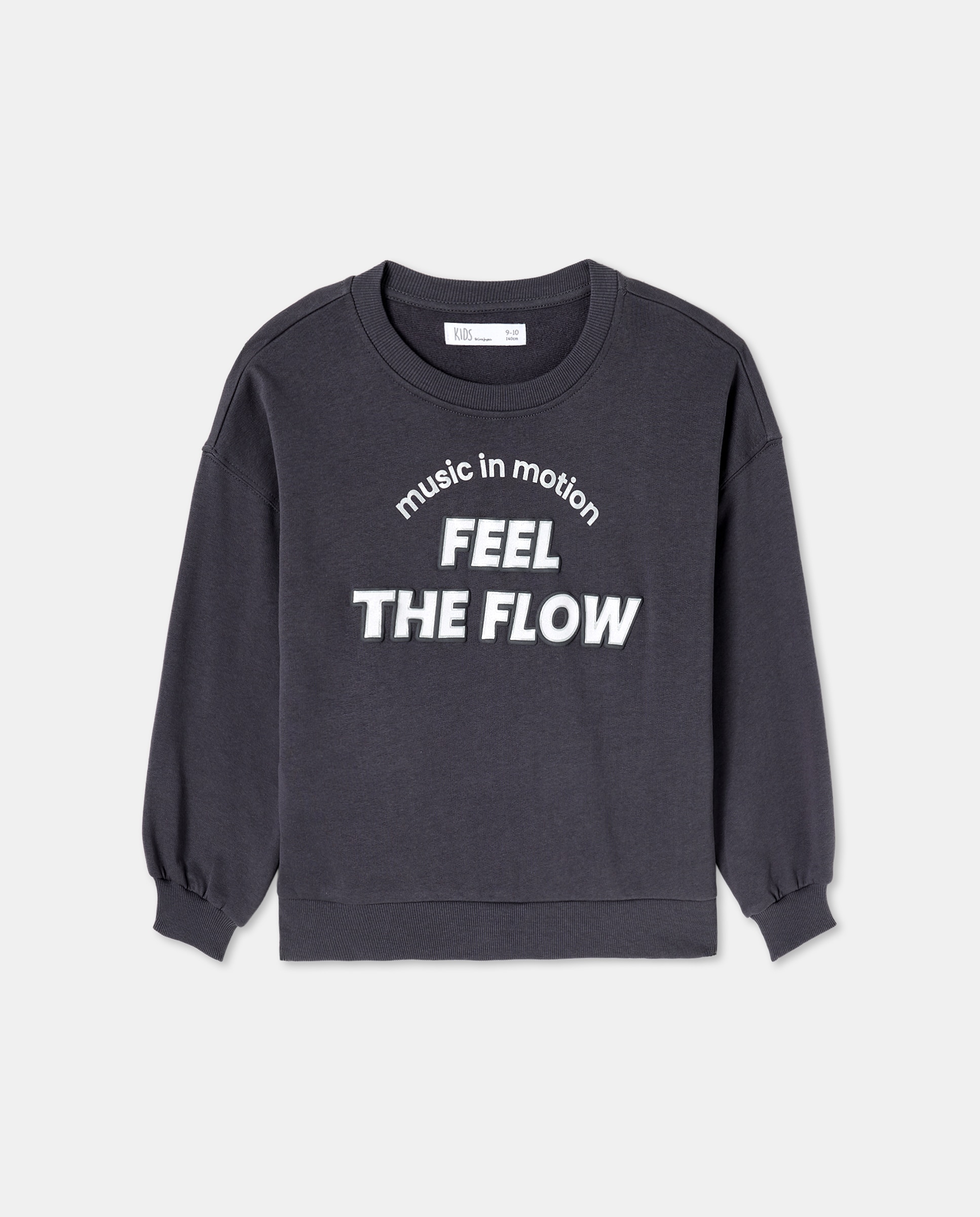 Sweatshirt Básica Kids El Corte Inglés Chumbo-5