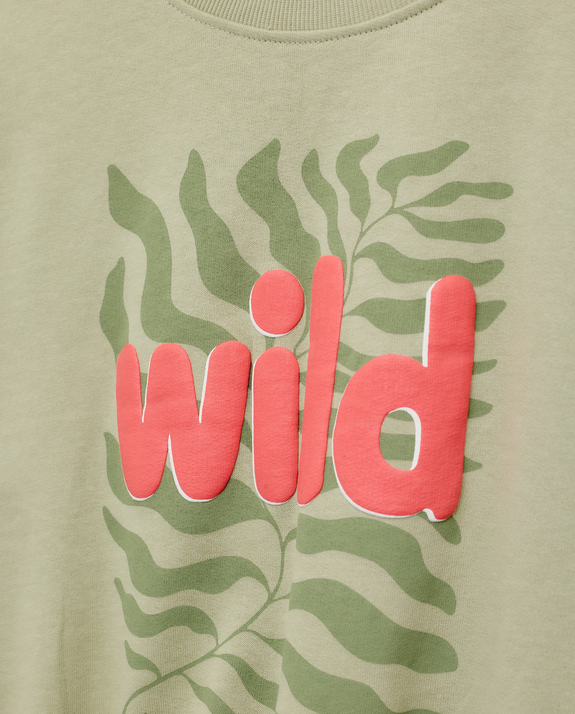 Sweatshirt Fechada sem Capuz Verde-6