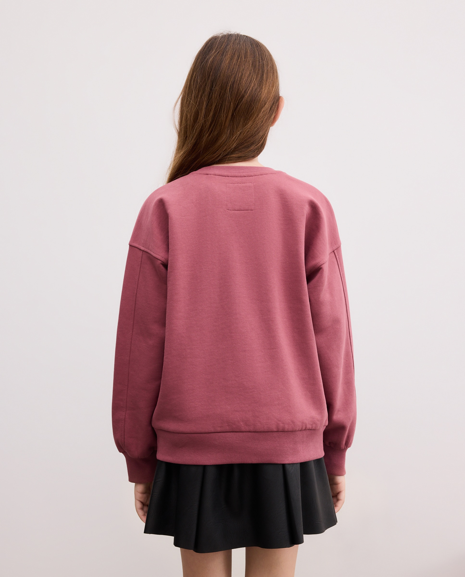 Sweatshirt de Decote Redondo com Animal Print Rolling Stones Rosa-3