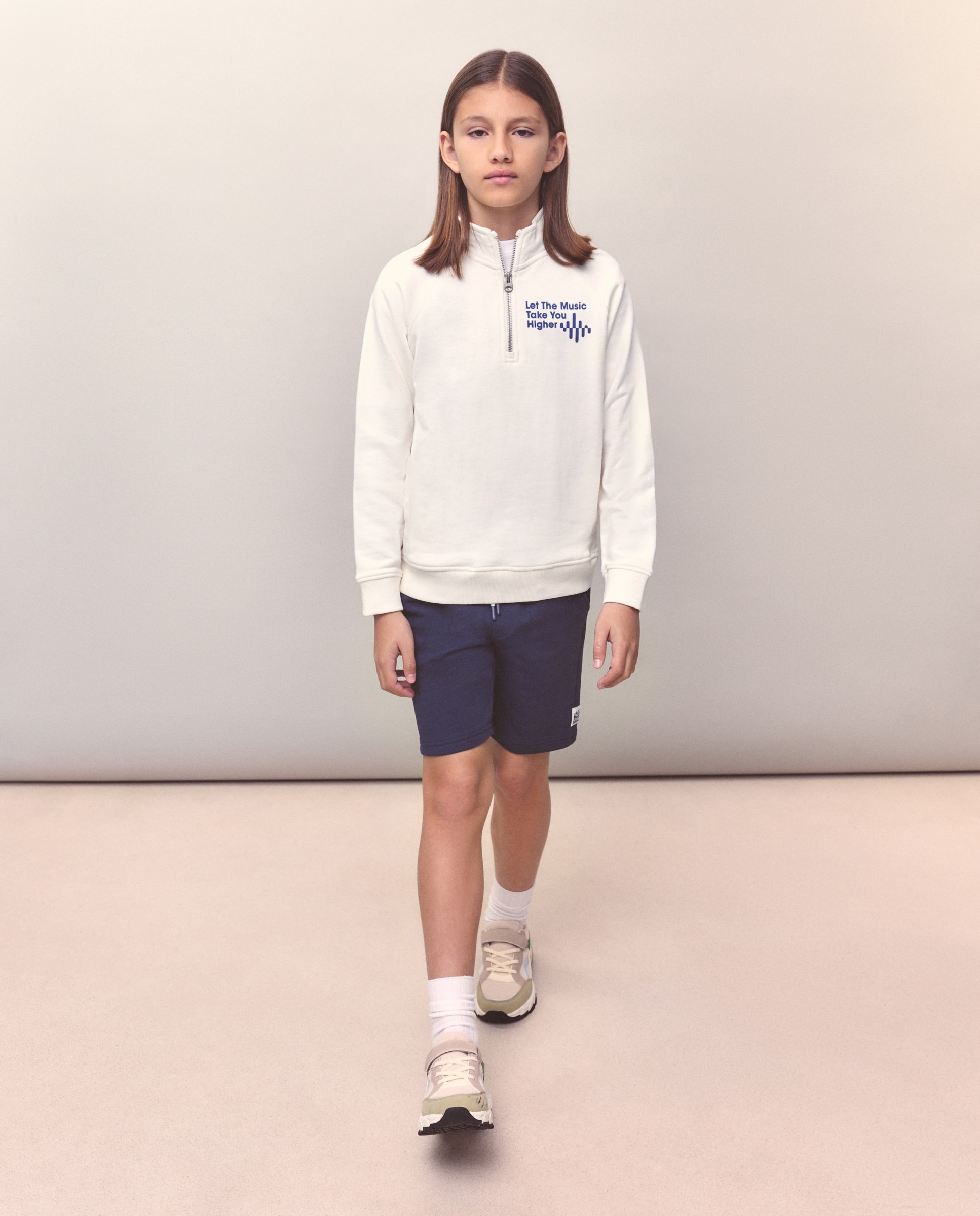 Imagen 1 de Bermuda de niño de felpa - Kids El Corte Inglés - Azul marino Azul marino