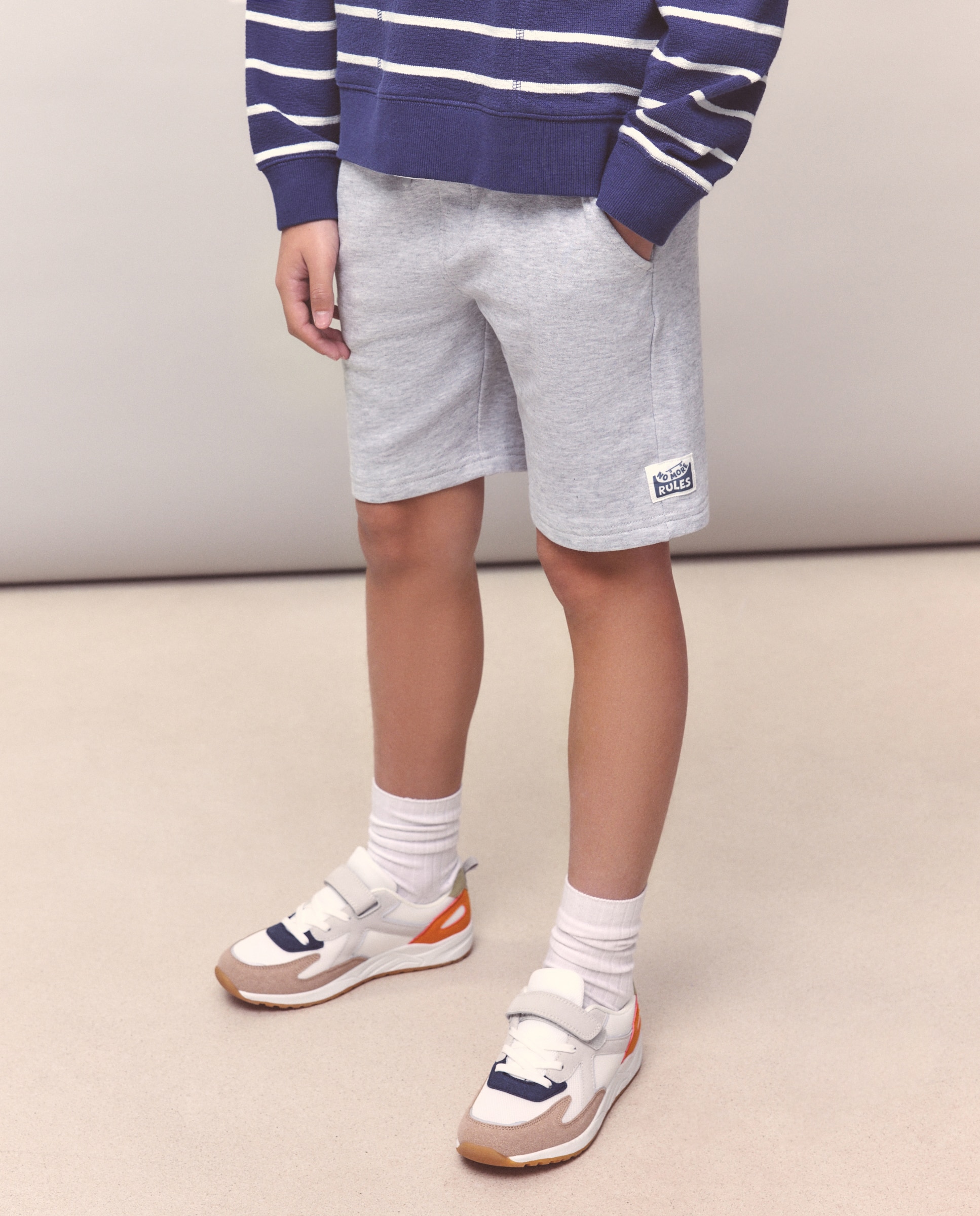 Bermudas de Felpa Kids El Corte Inglés Cinzento-claro-2