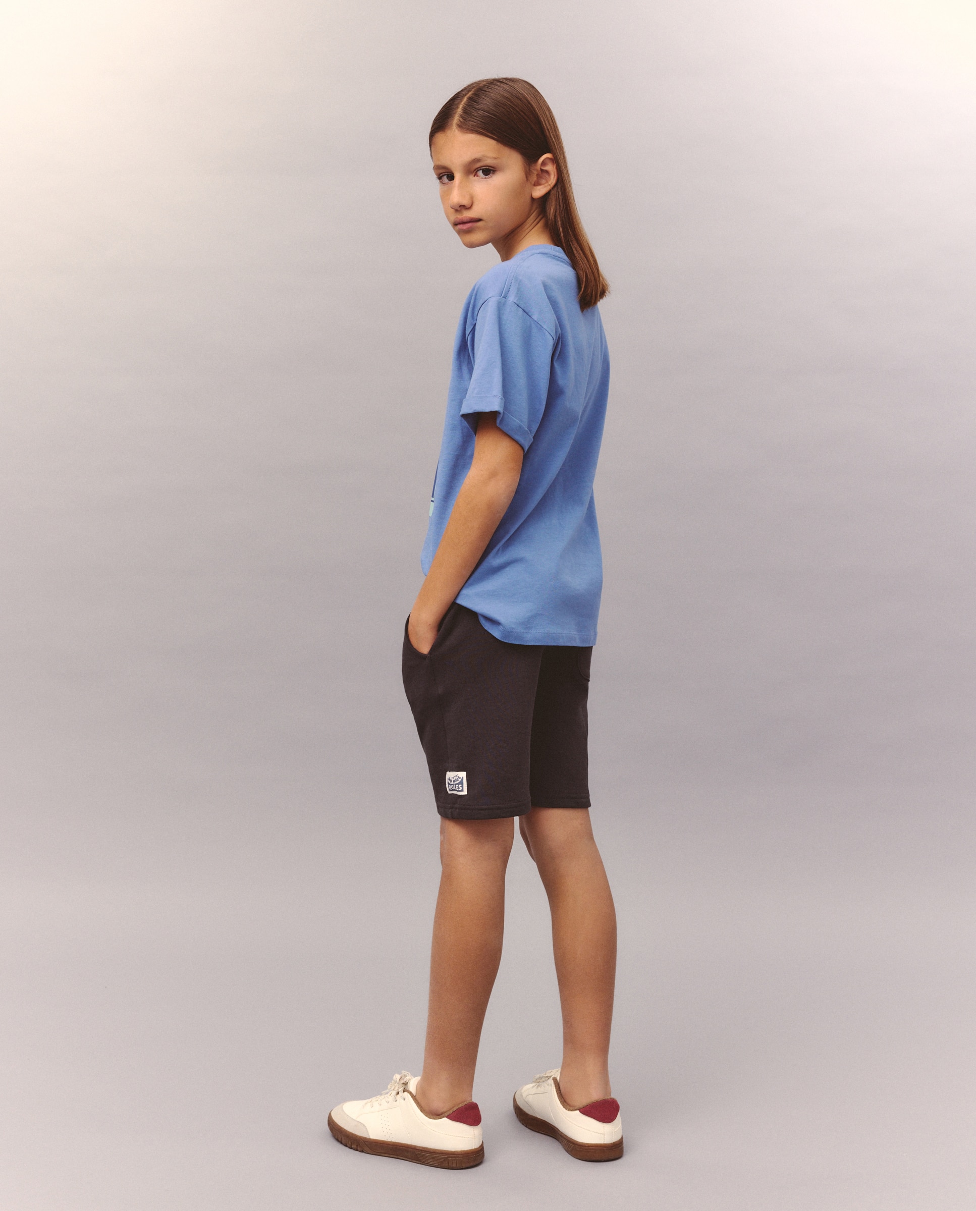 Bermudas de Felpa Lisas Kids El Corte Inglés 830 Antracite-3