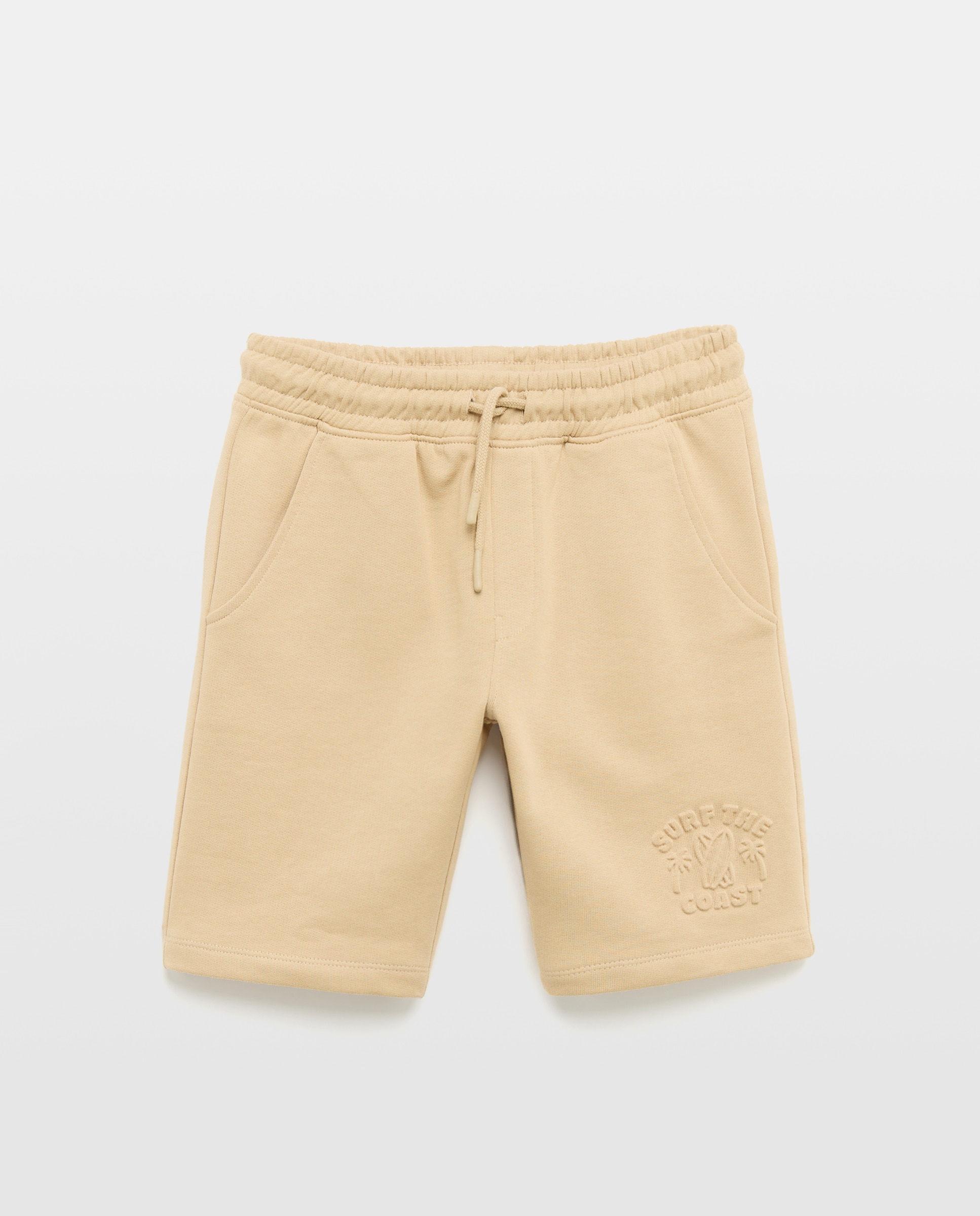 Bermudas com Fantasia Embossed Kids El Corte Inglés 730 Camel-4