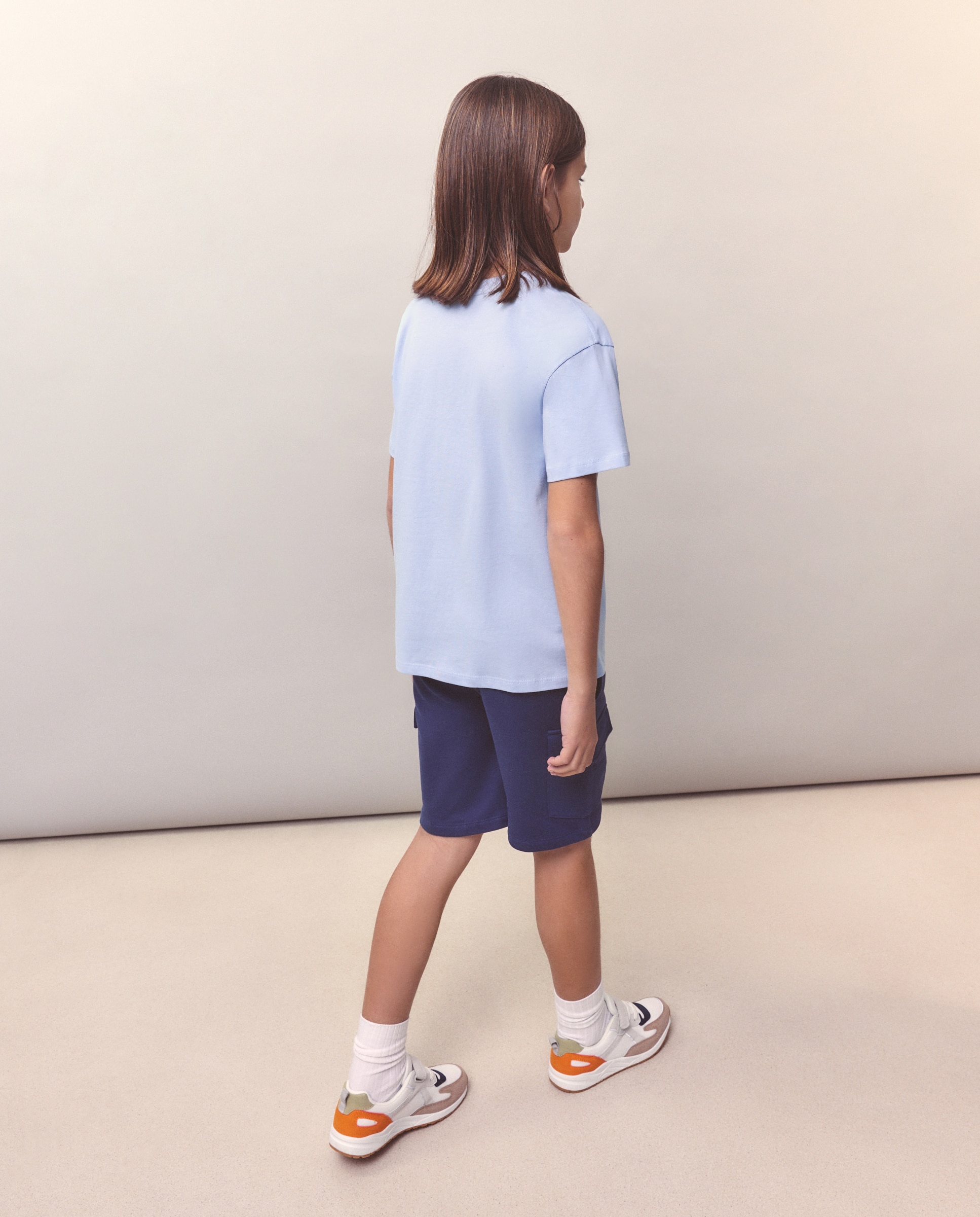 Bermudas de Felpa Cargo Kids El Corte Inglés Azul Tinta-3