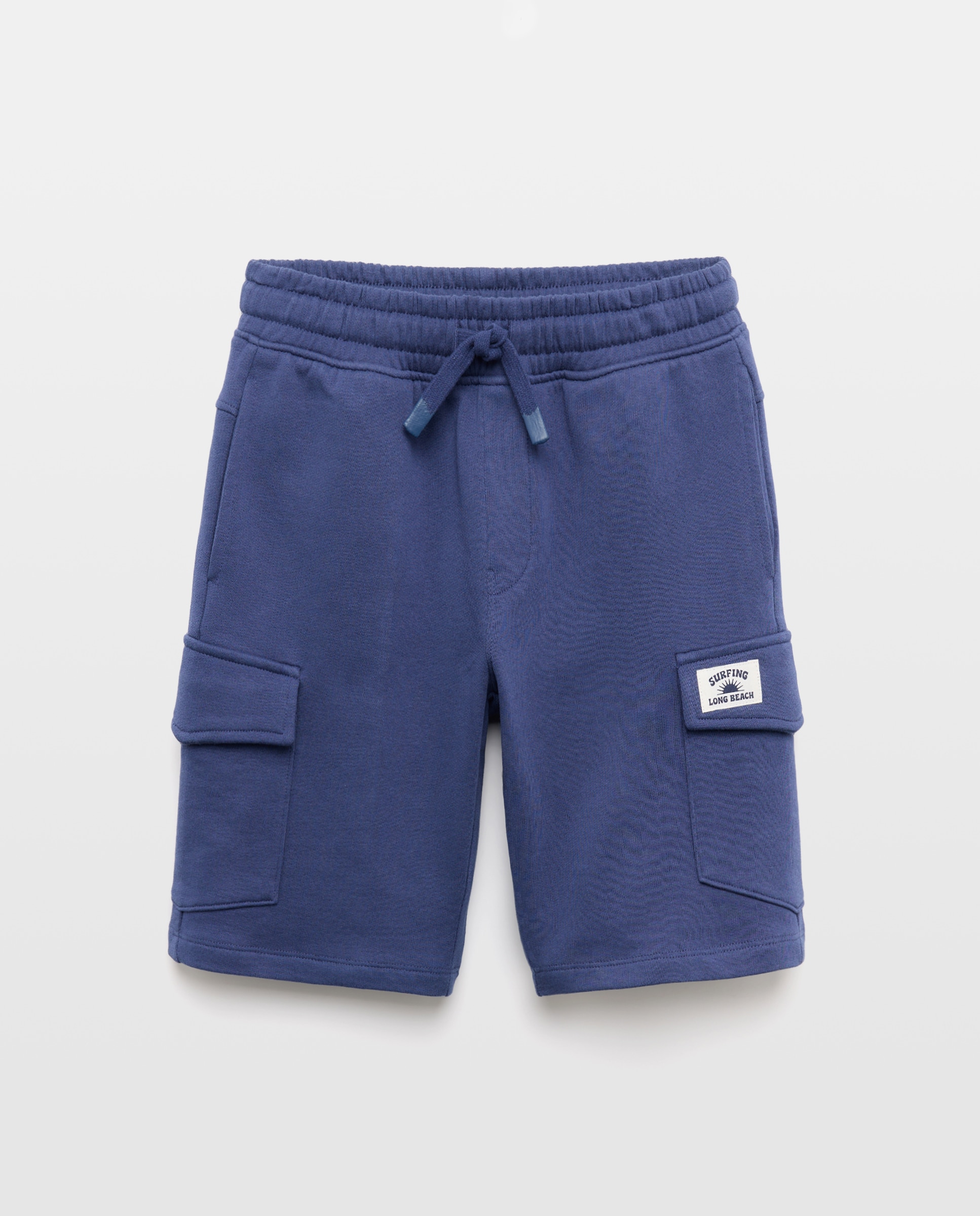 Bermudas de Felpa Cargo Kids El Corte Inglés Azul Tinta-4