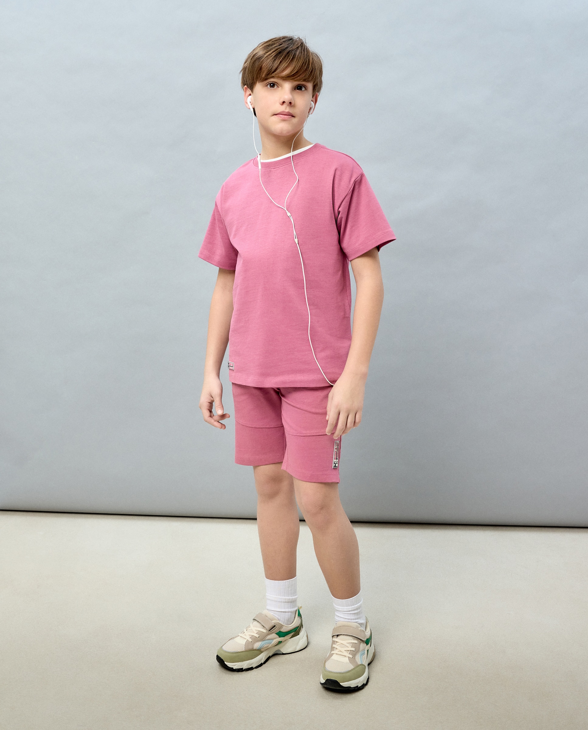 Bermudas de Felpa Heavy Kids El Corte Inglés 200 Rosa-1
