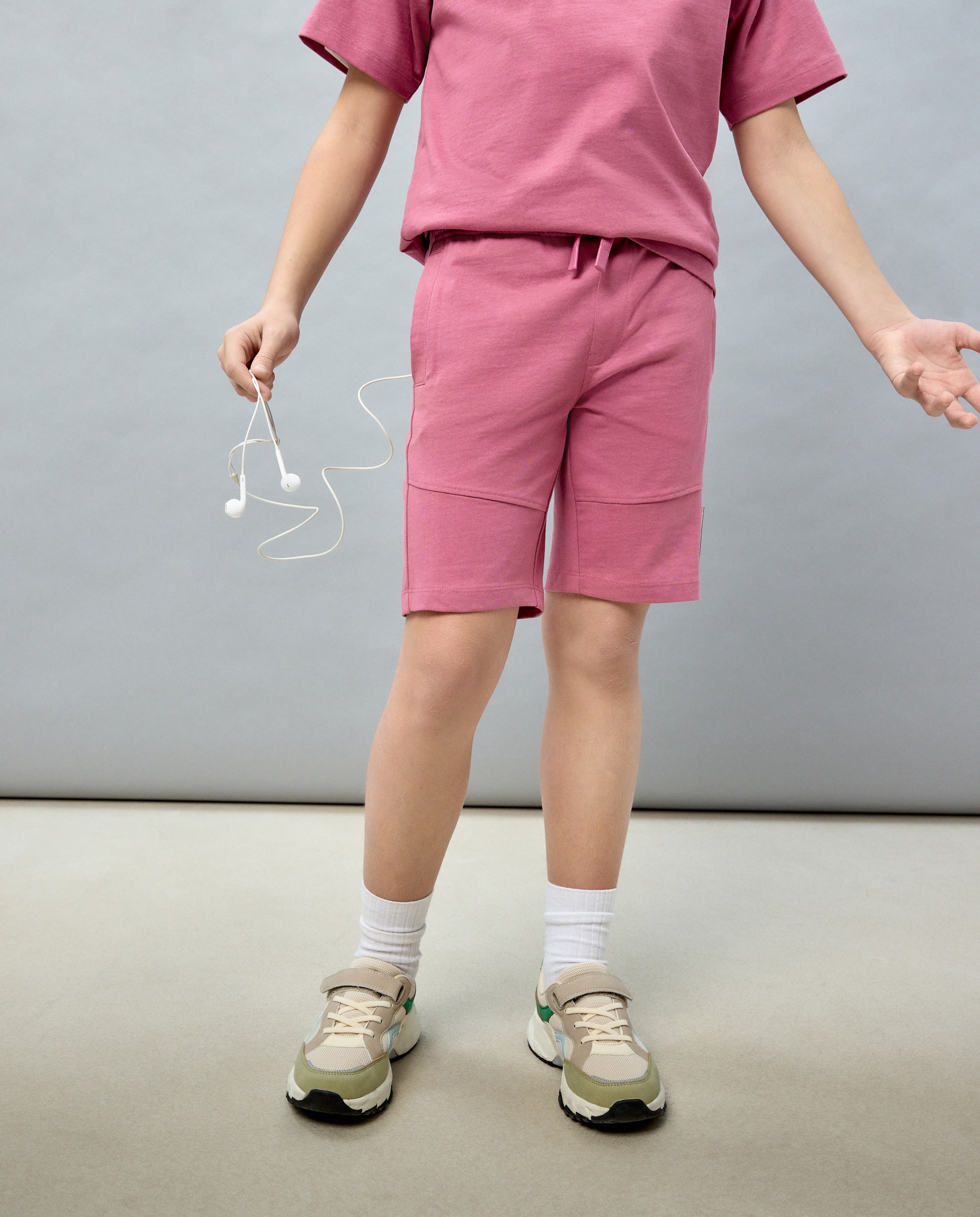 Bermudas de Felpa Heavy Kids El Corte Inglés 200 Rosa-2