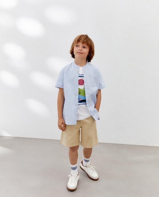 Imagem 0 de Bermuda Estilo Rústico de Criança