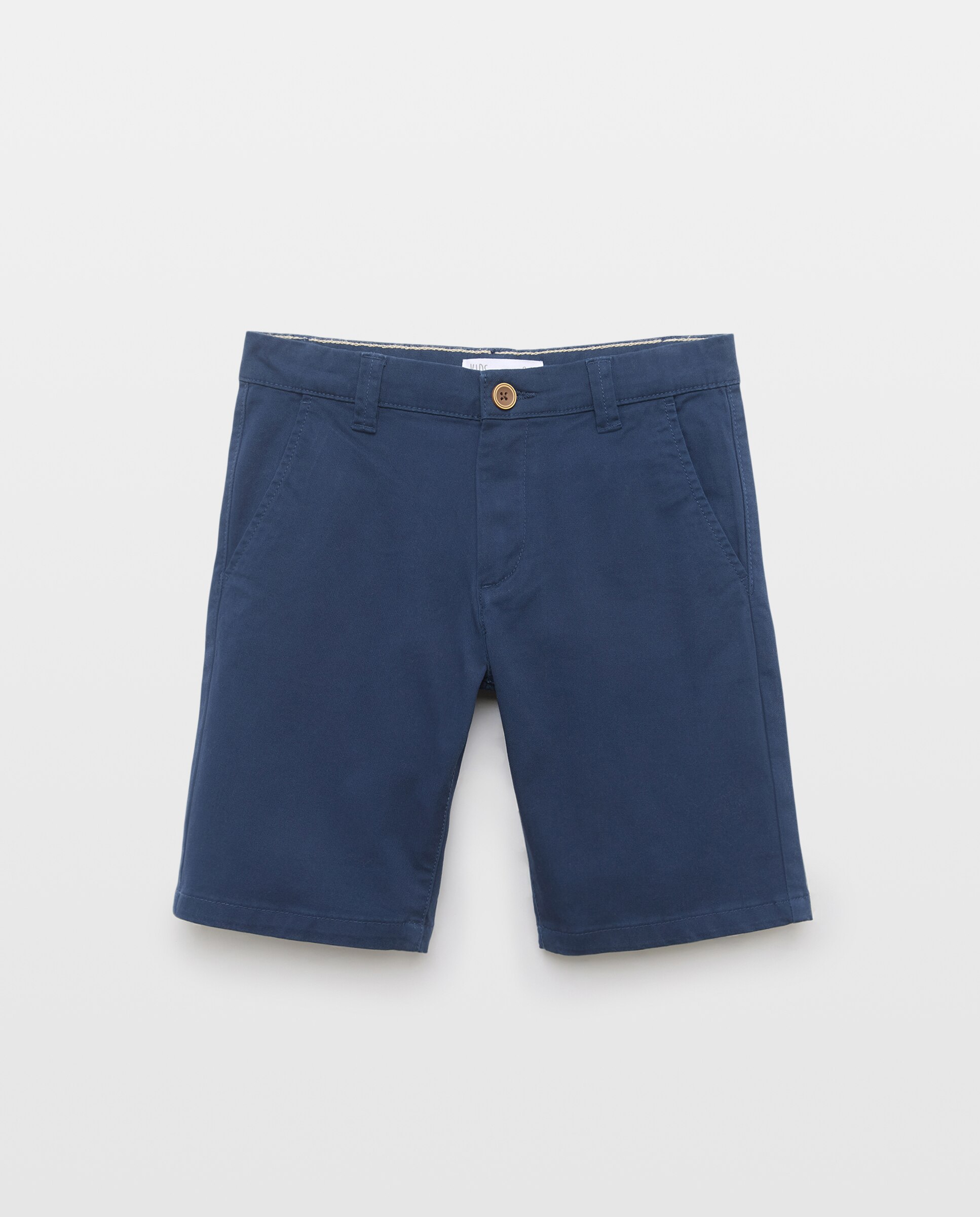 Bermuda tipo chino de niño - Kids El Corte Inglés - 430 Azul oscuro 430 Azul oscuro-4