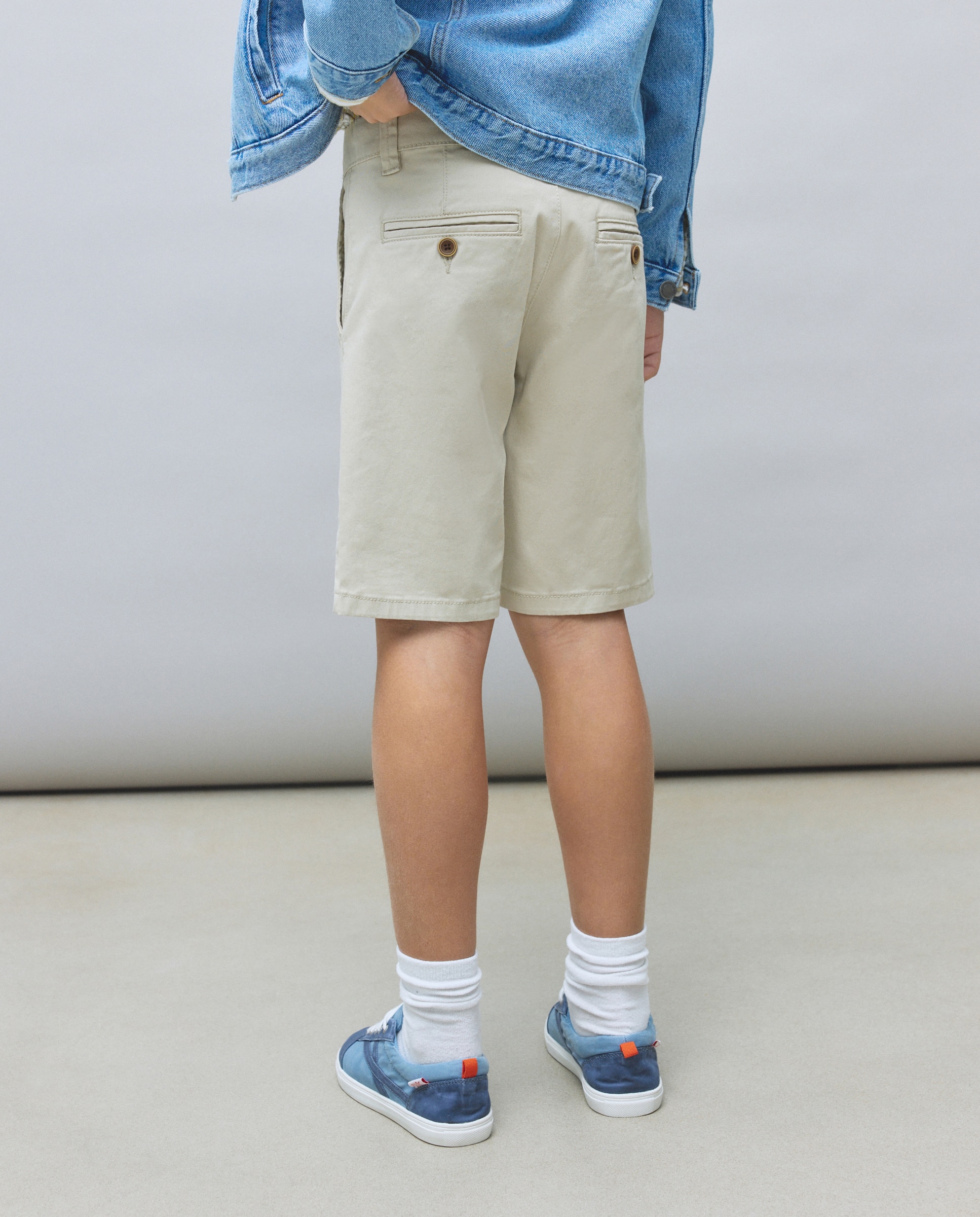 Bermuda tipo chino de niño - Kids El Corte Inglés - 850 Piedra 850 Piedra-3