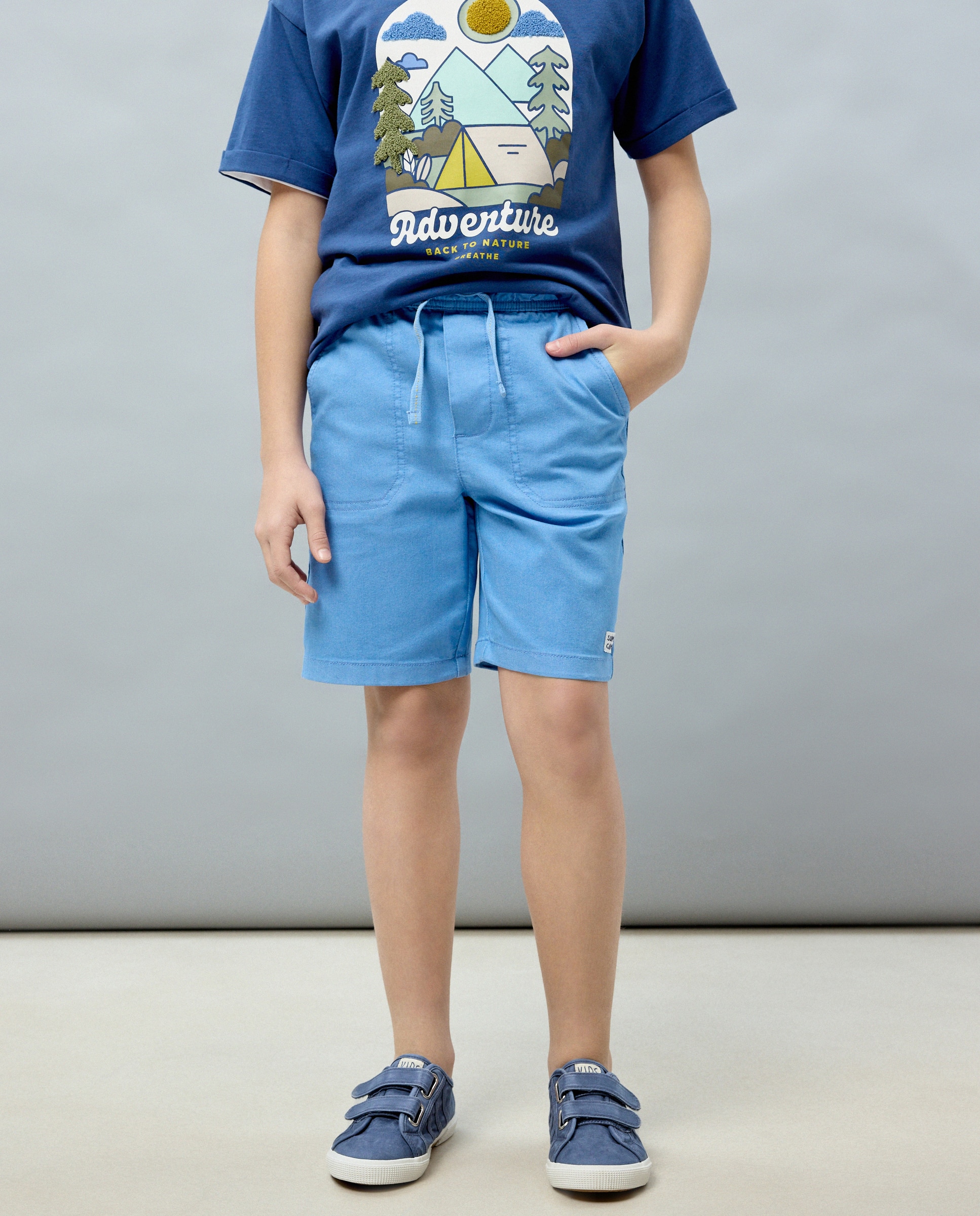 Bermuda fantasía super elástico de niño - Kids El Corte Inglés - 471 Índigo 471 Índigo-2
